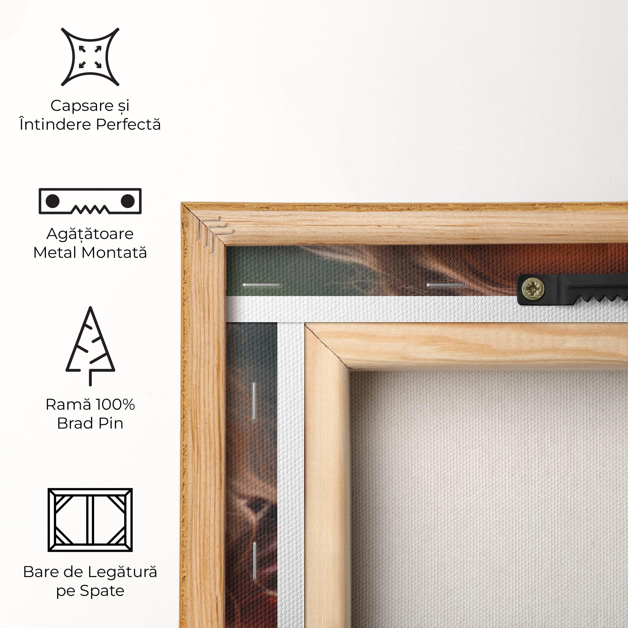 Tablou Canvas Beautiful Woman Witch mockup 5