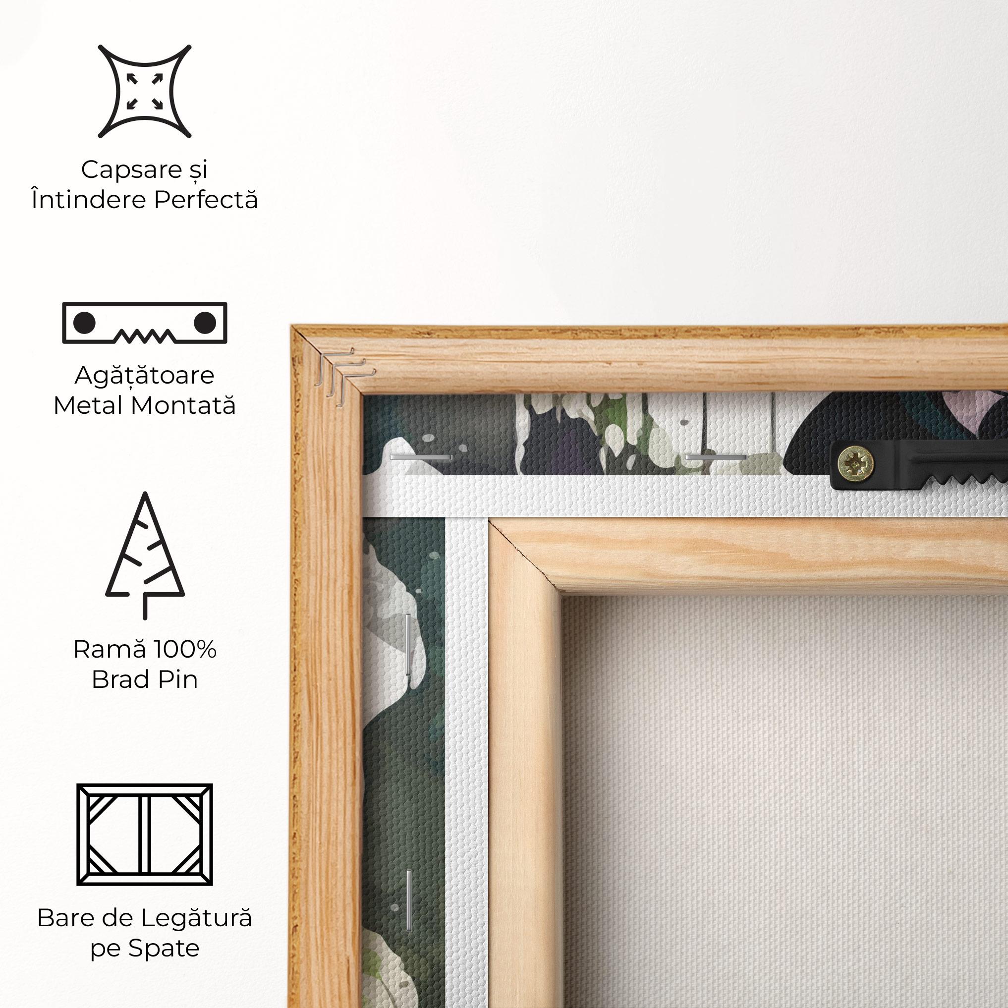 Tablou Canvas Green Light Witch mockup 5