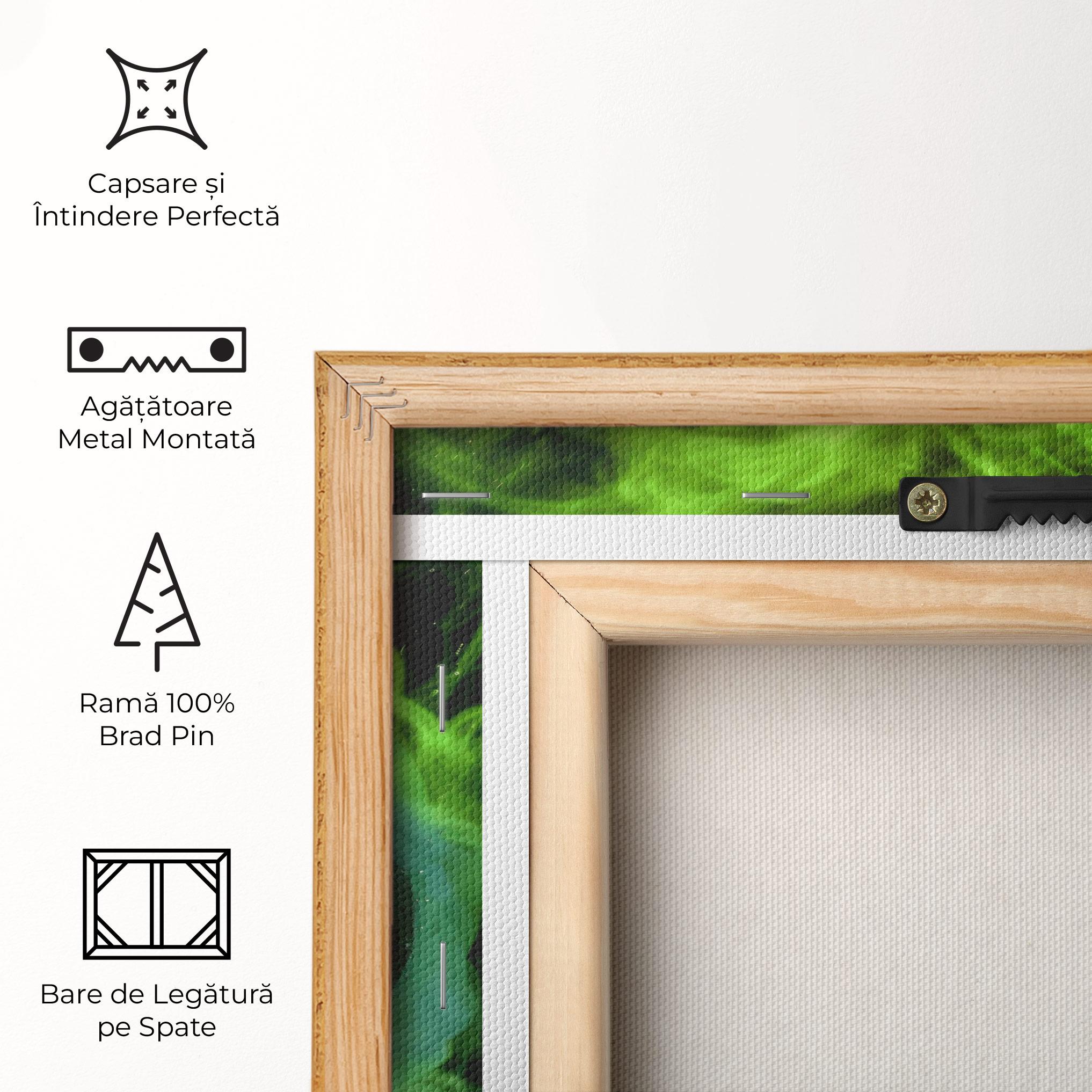 Tablou Canvas Green Portion mockup 5