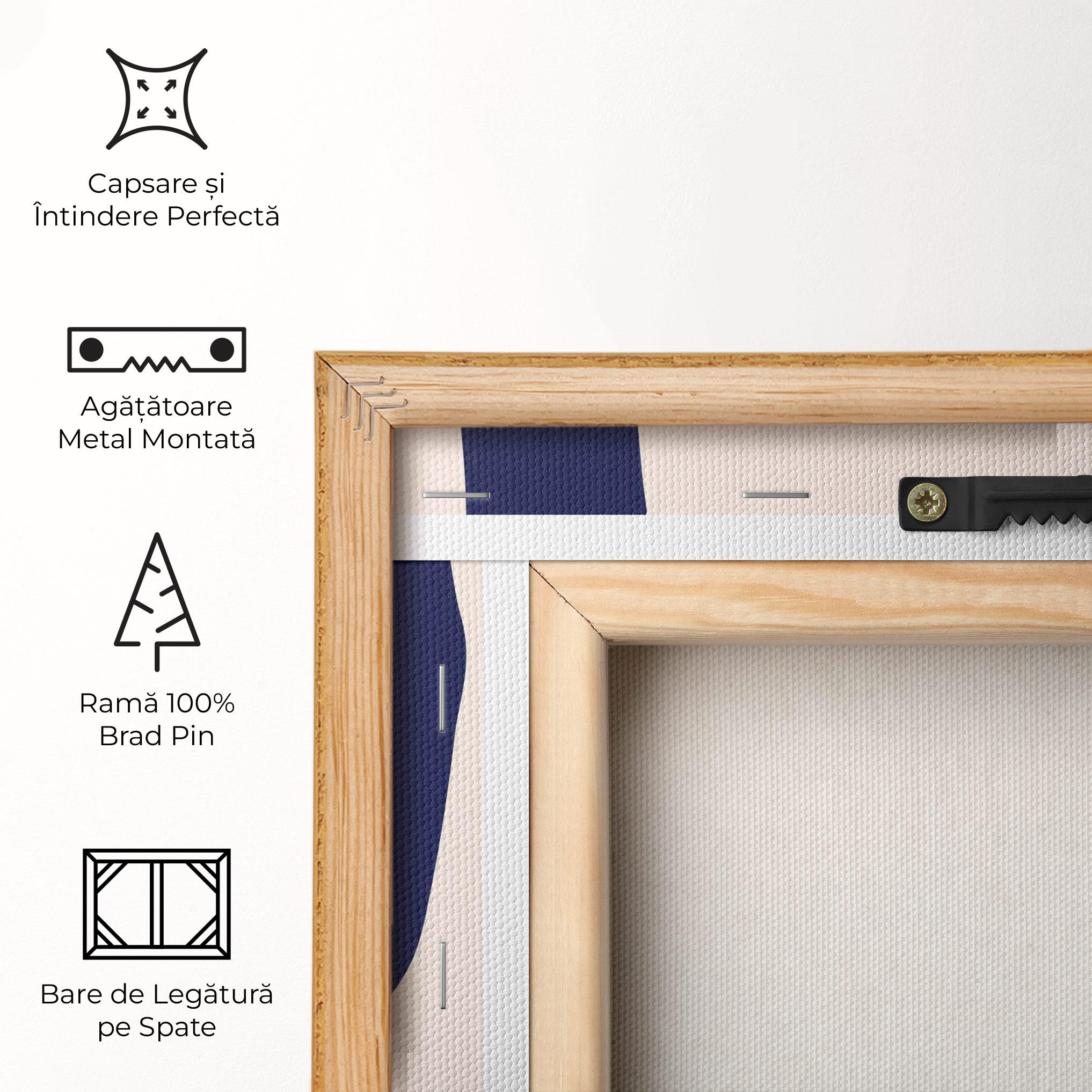 Tablou Canvas Magic Purple Hands mockup 5