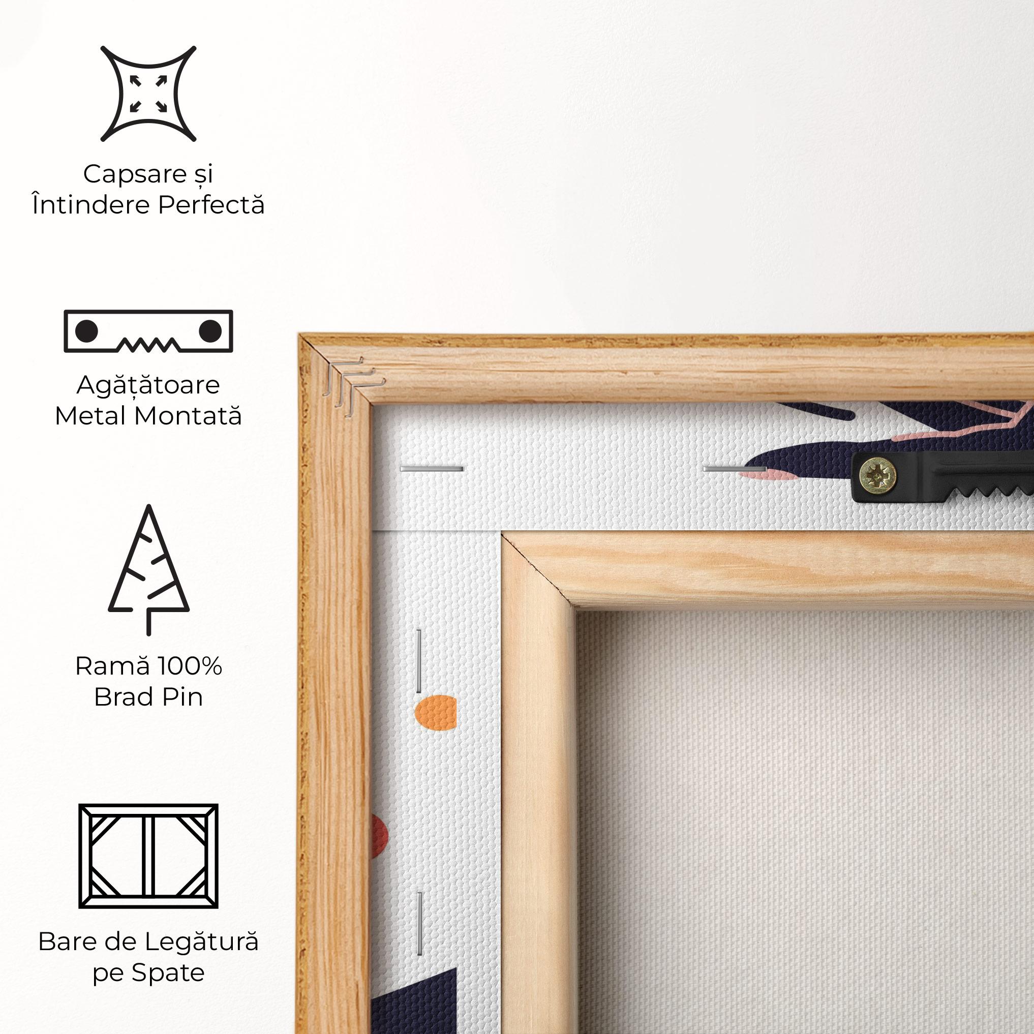 Tablou Canvas Purple Magic Hands mockup 5