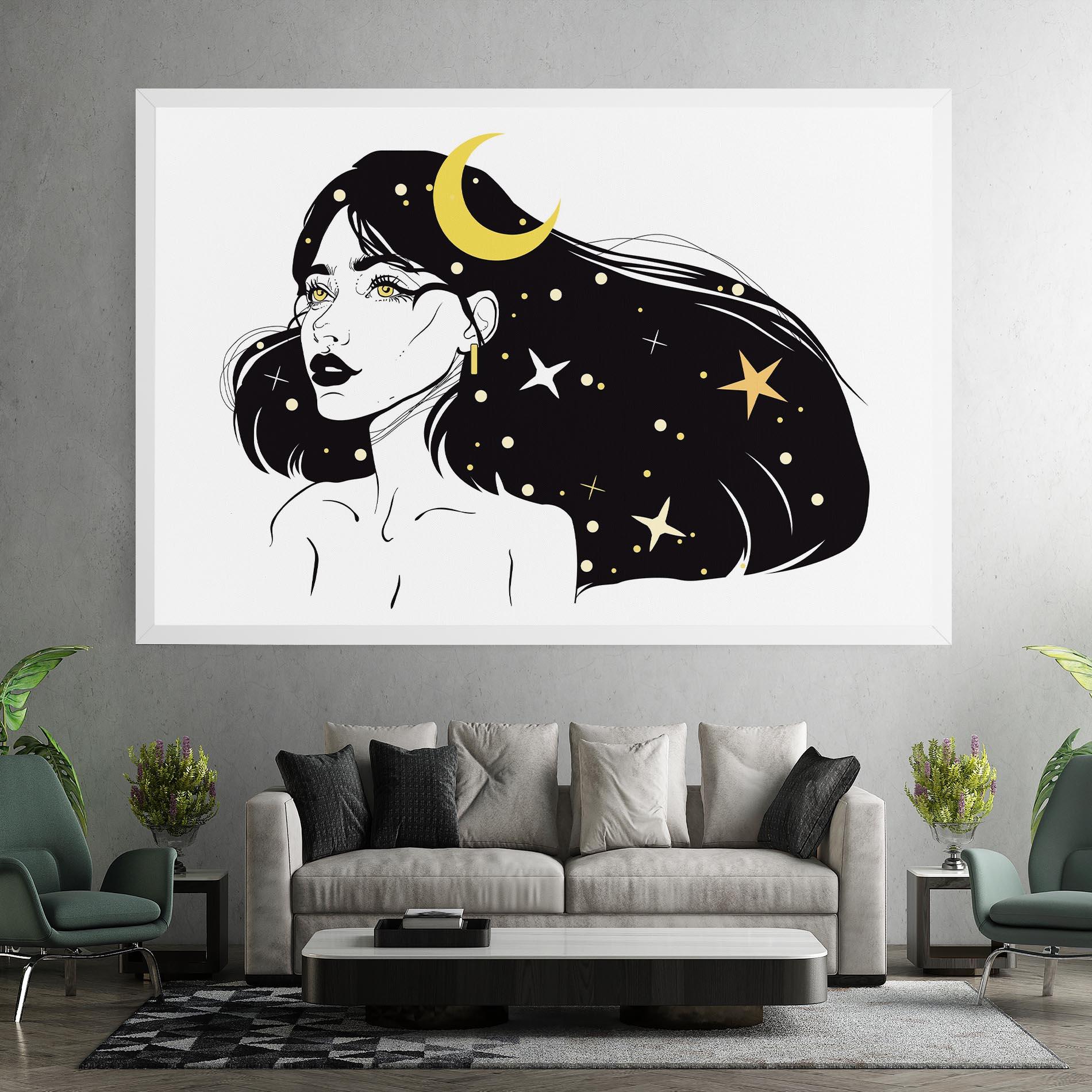 Tablou Canvas Night Witch mockup 7