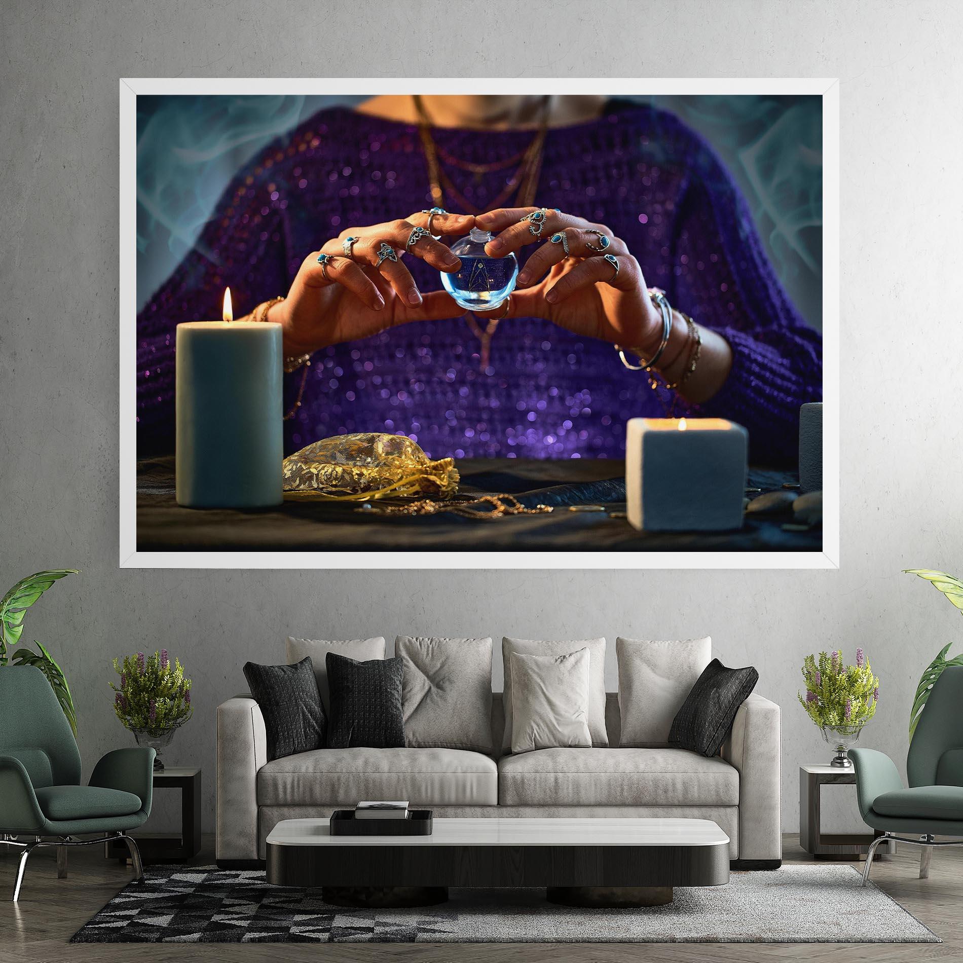 Tablou Canvas Witch Magic mockup 7