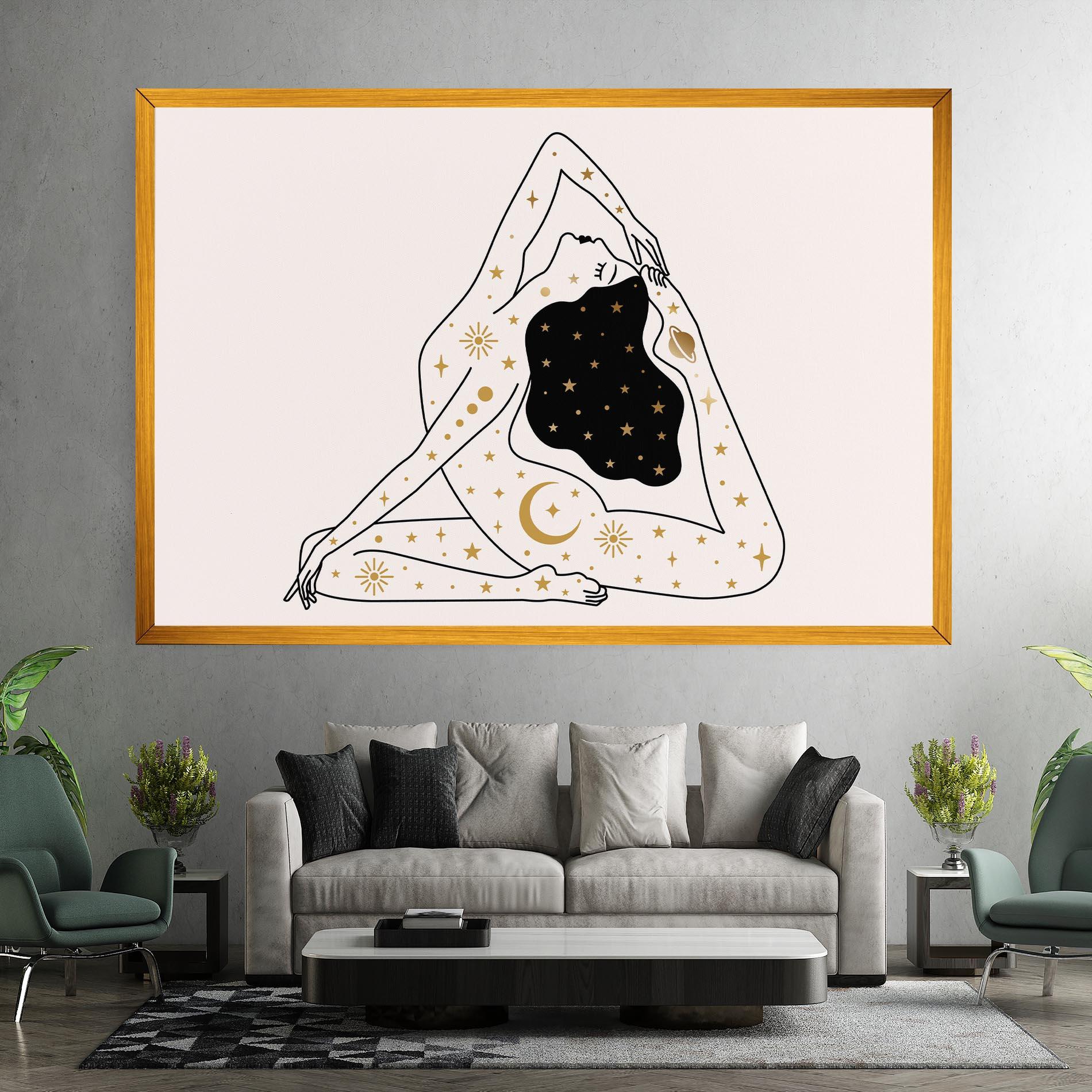 Tablou Canvas Stars Witch mockup 7