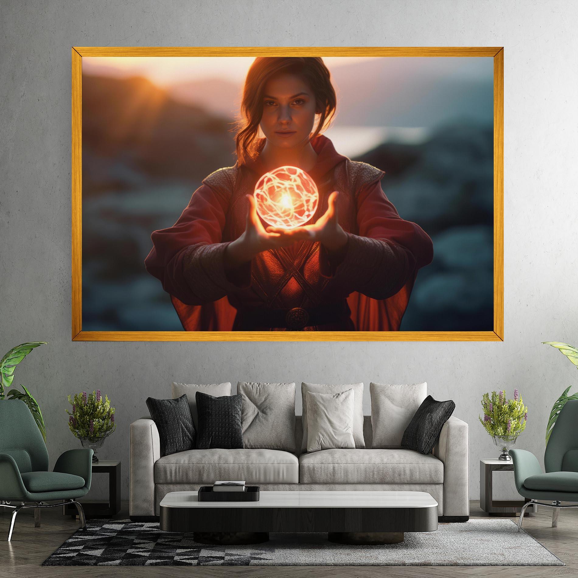 Tablou Canvas Witch Ball mockup 7