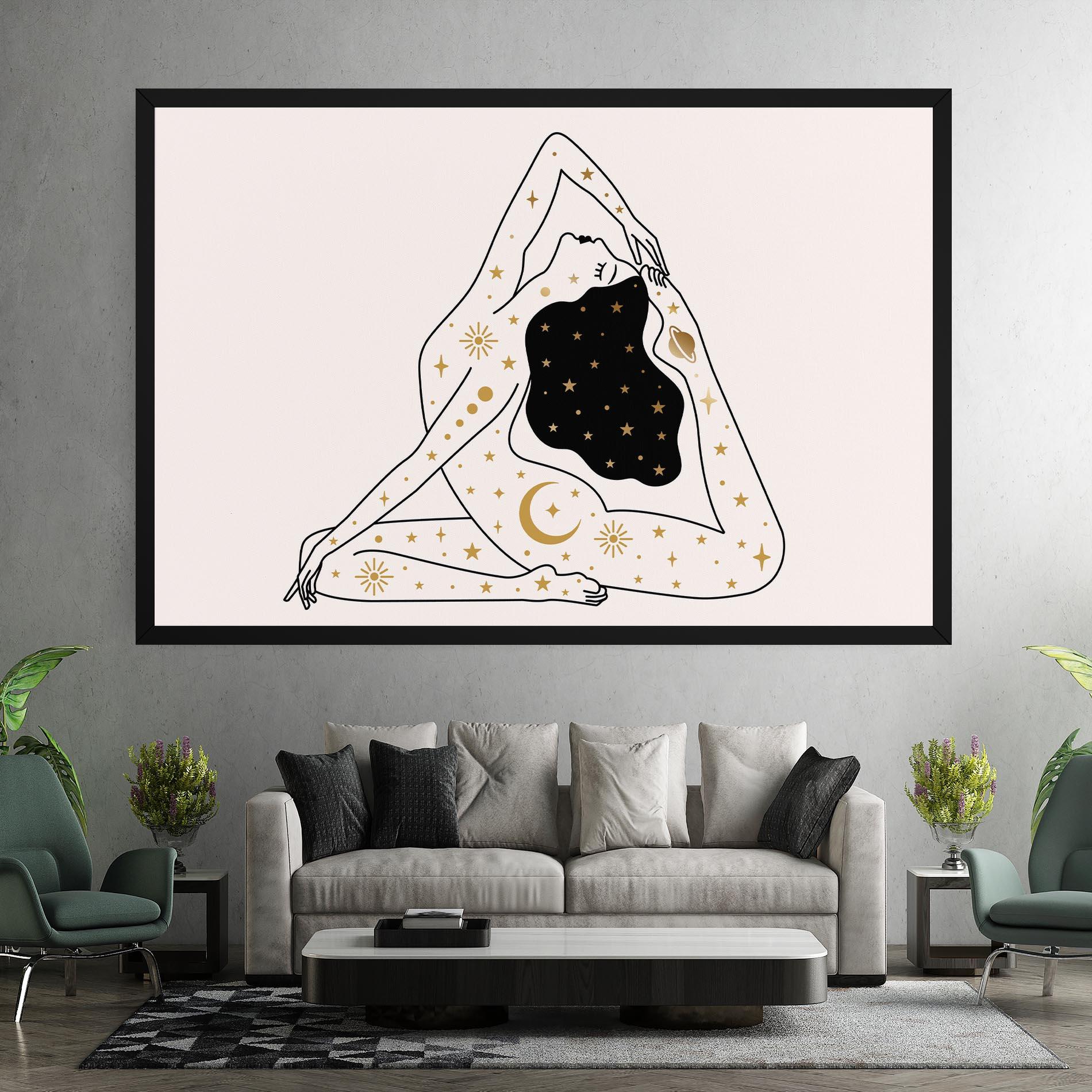 Tablou Canvas Stars Witch mockup 7