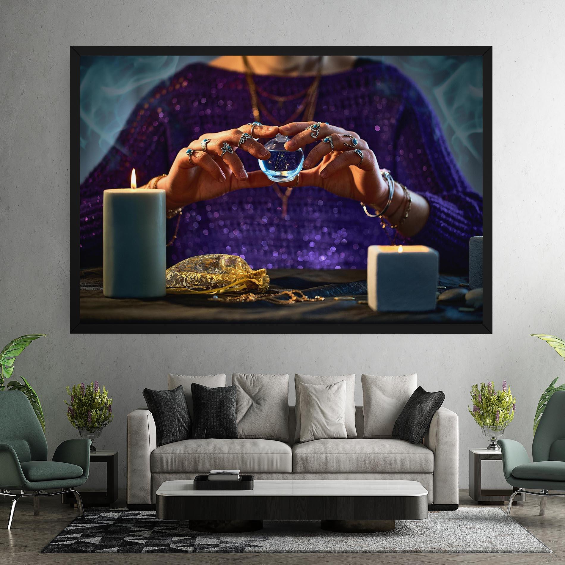 Tablou Canvas Witch Magic mockup 7