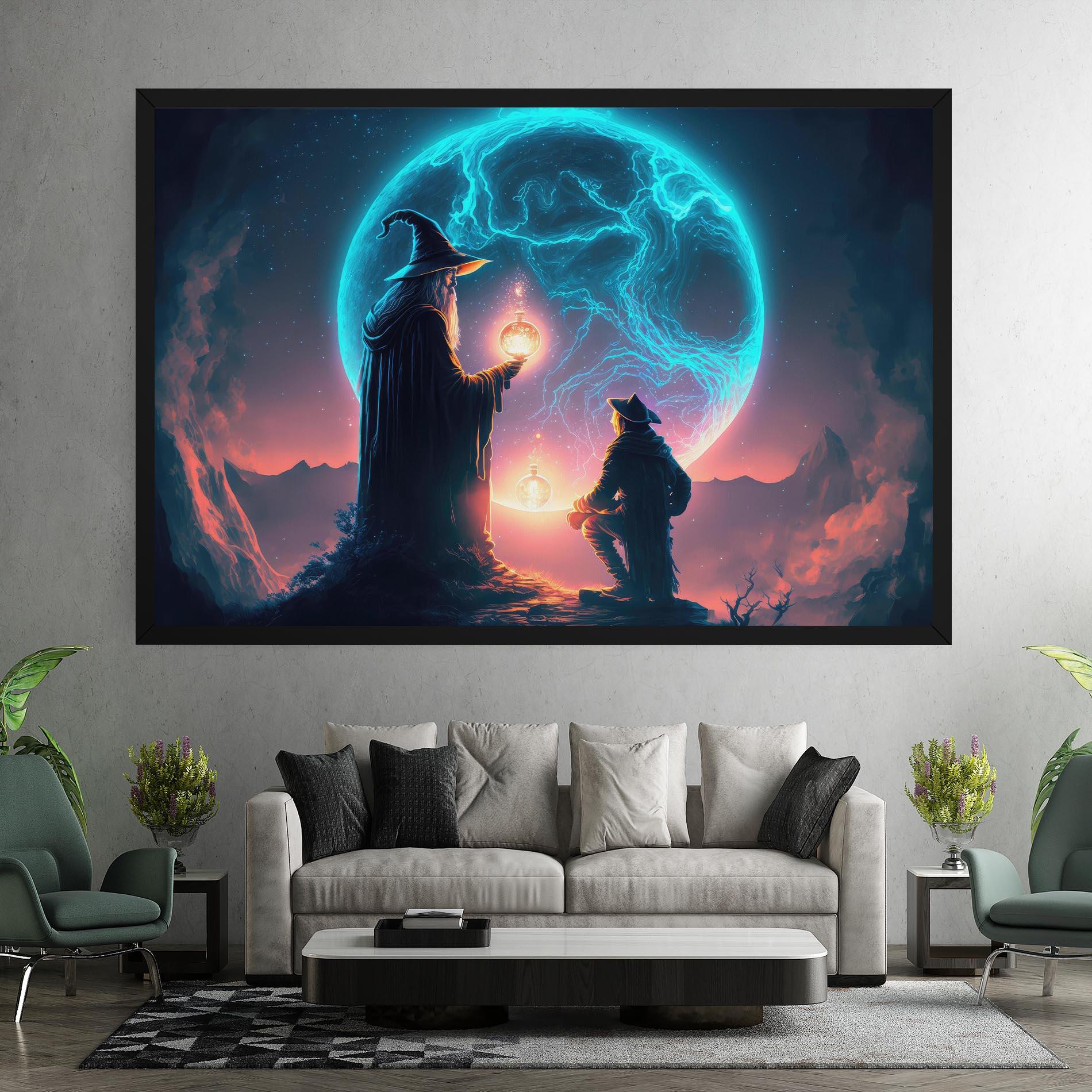 Tablou Canvas Wizard Magic mockup 7