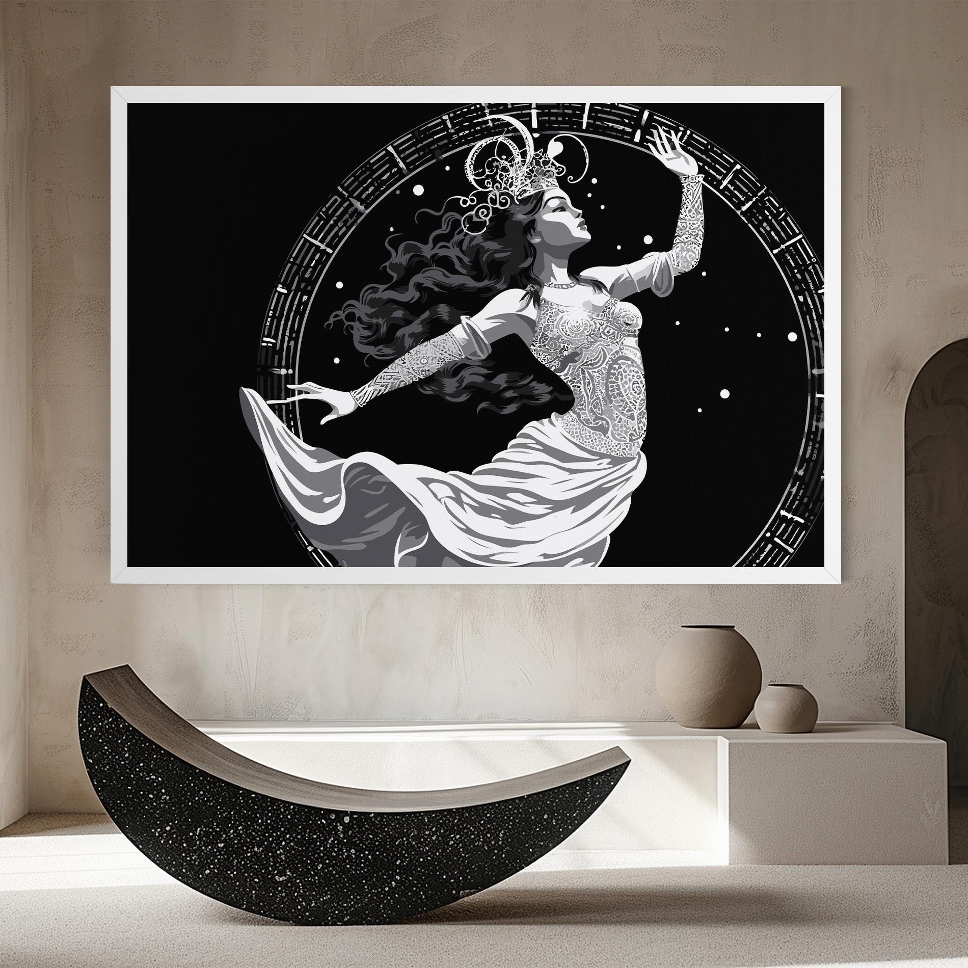 Tablou Canvas Beautiful Witch mockup 8