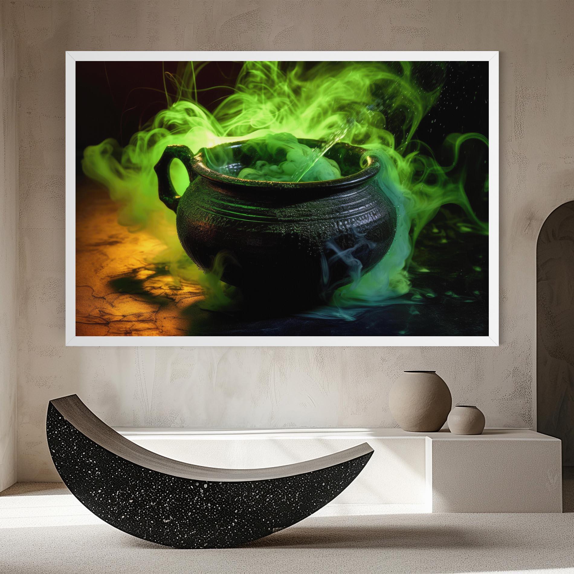 Tablou Canvas Green Portion mockup 8