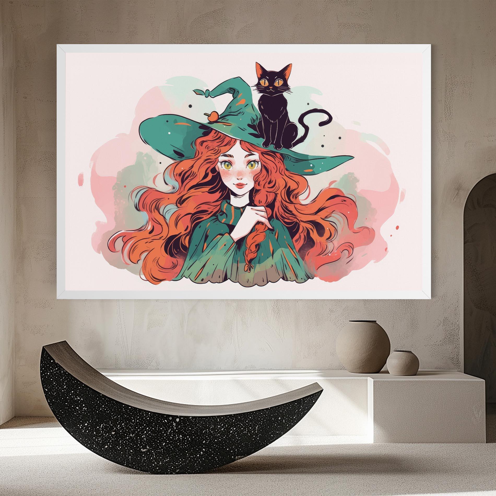 Tablou Canvas Red Air Witch mockup 8