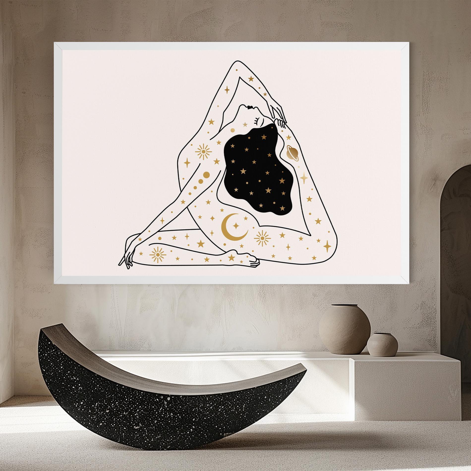 Tablou Canvas Stars Witch mockup 8