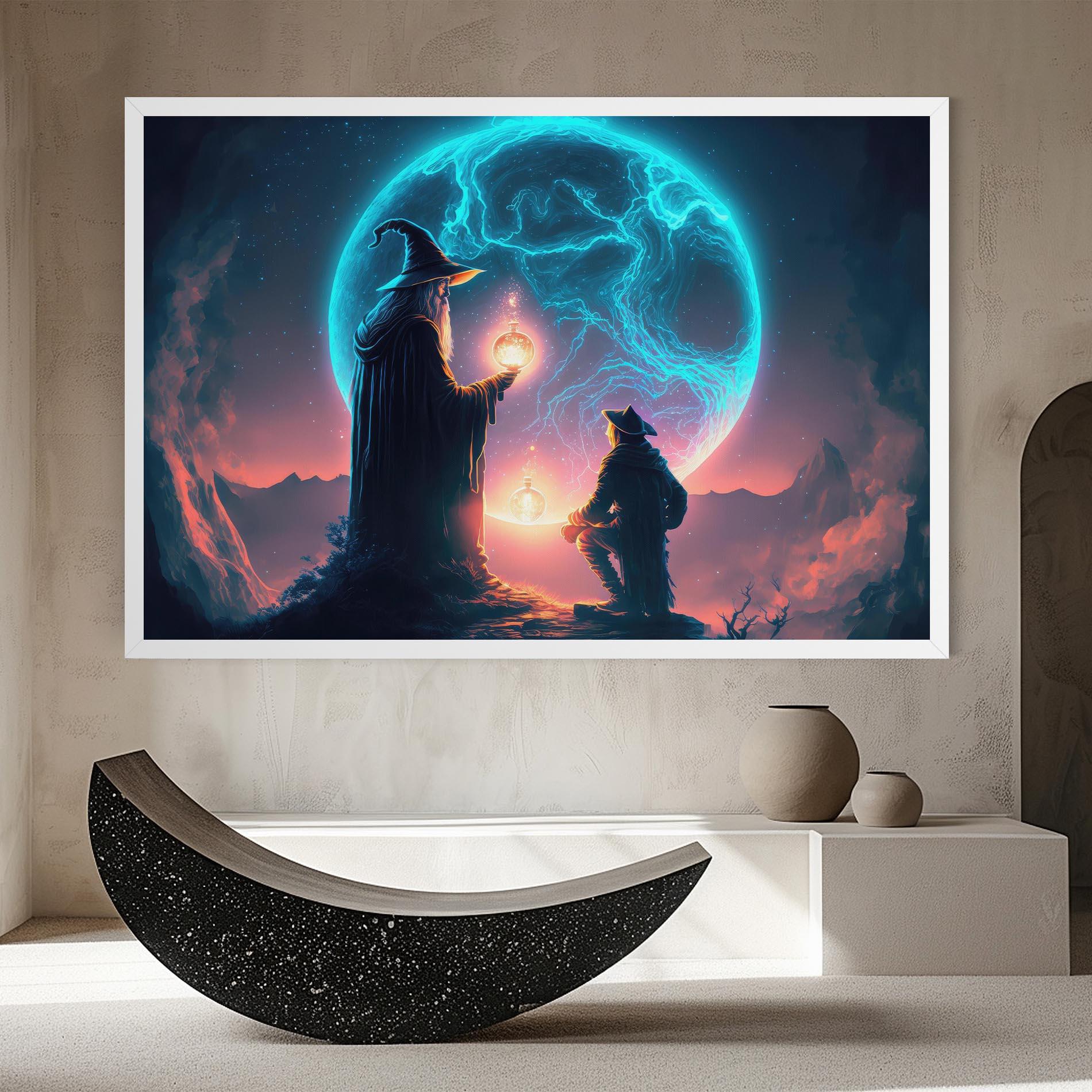 Tablou Canvas Wizard Magic mockup 8