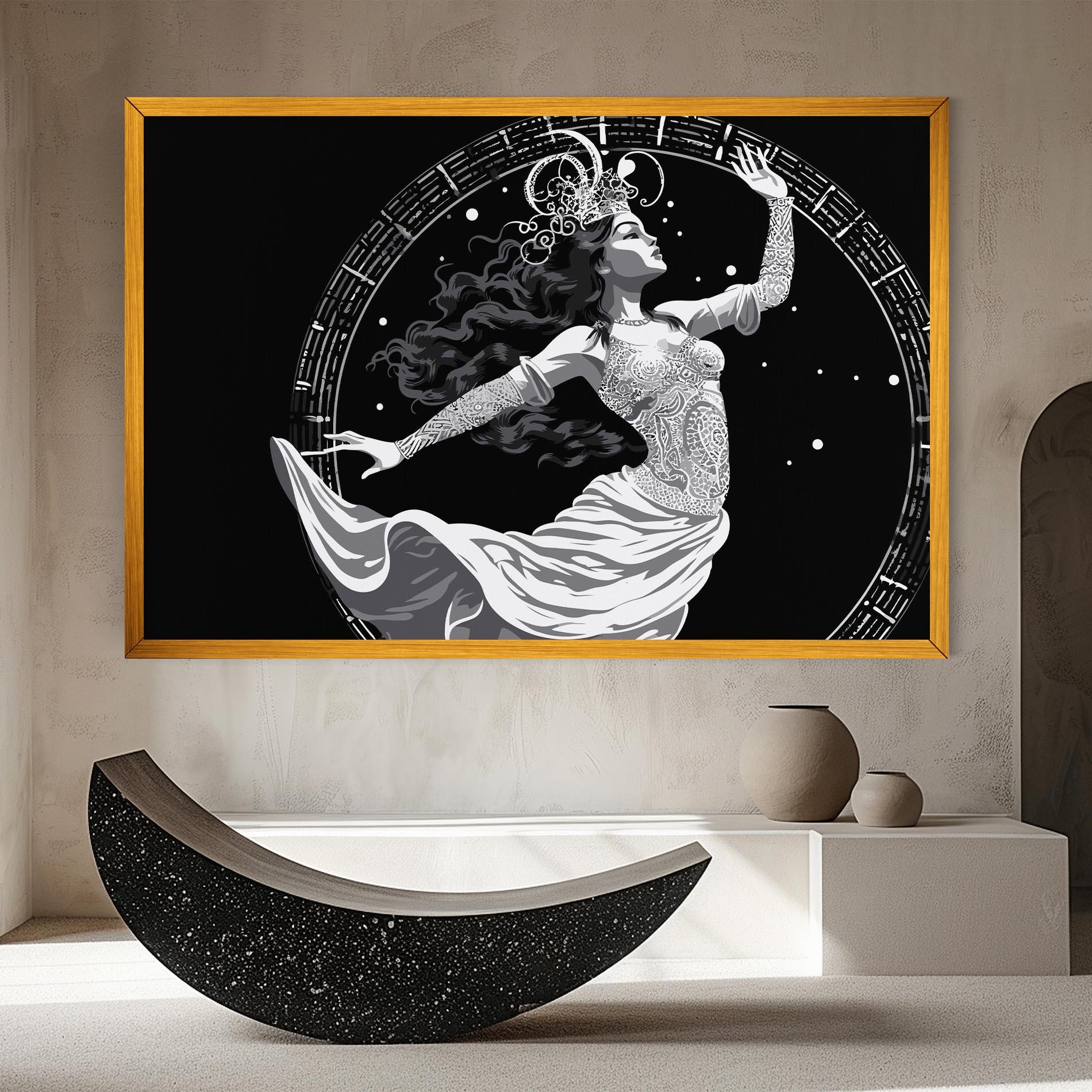 Tablou Canvas Beautiful Witch mockup 8