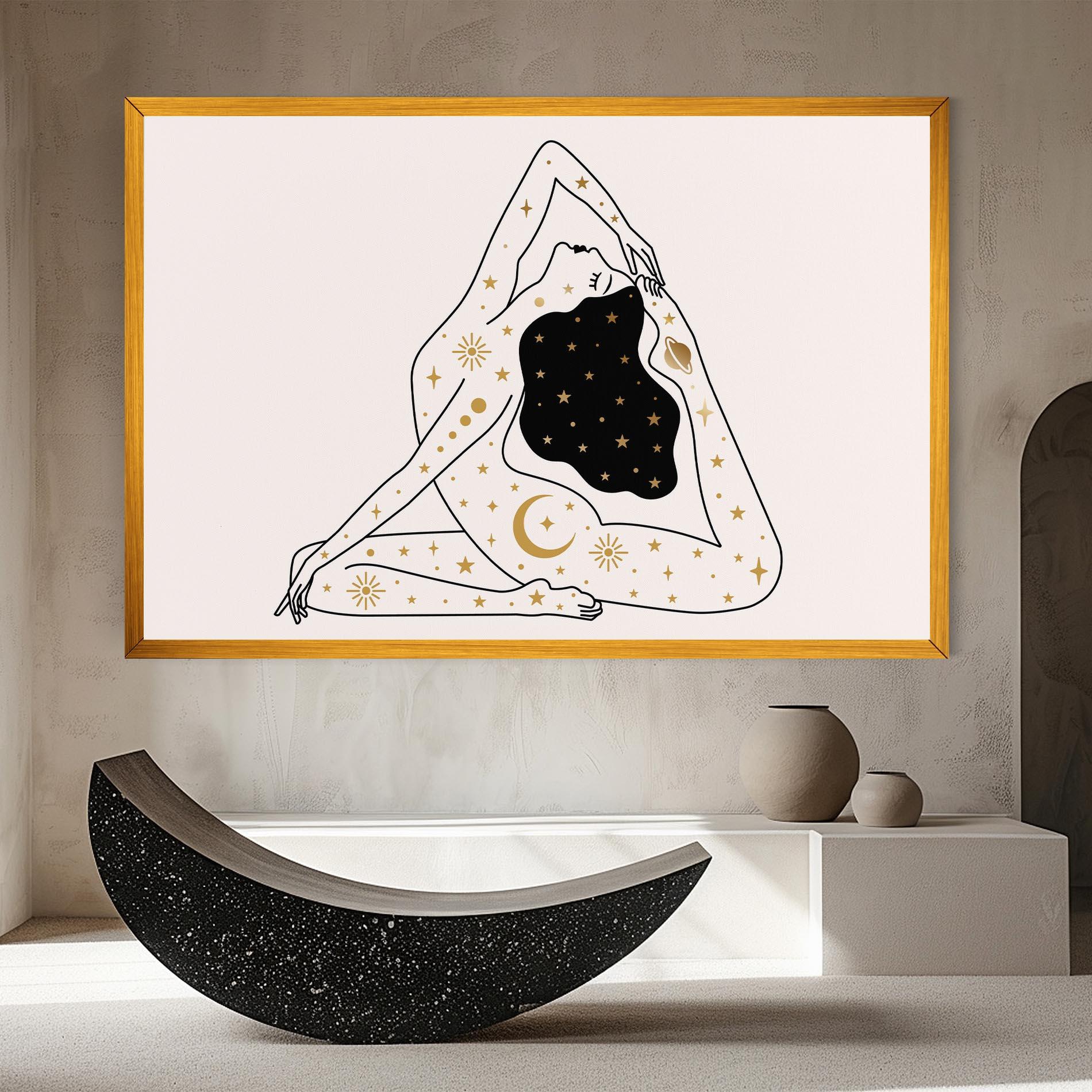 Tablou Canvas Stars Witch mockup 8