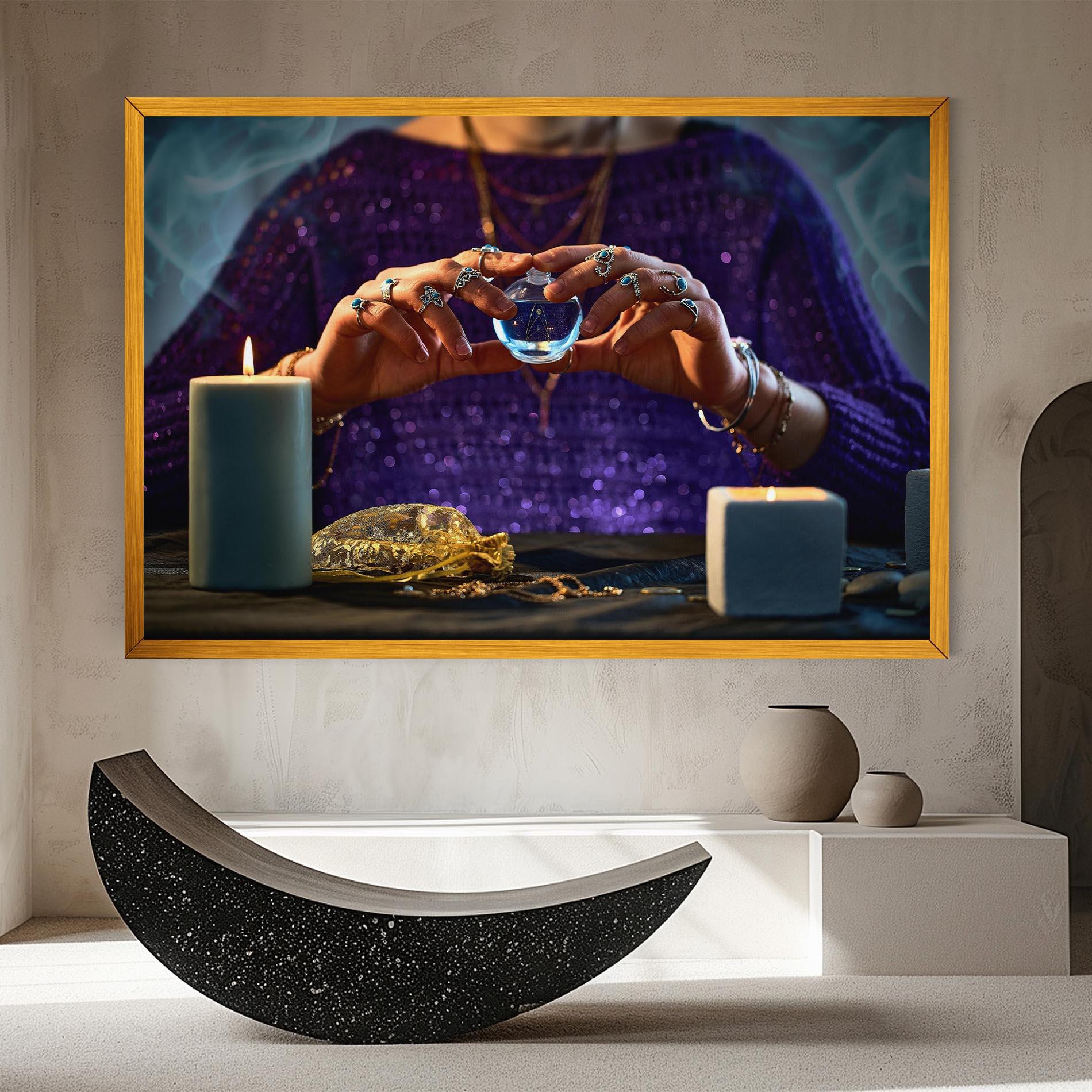 Tablou Canvas Witch Magic mockup 8