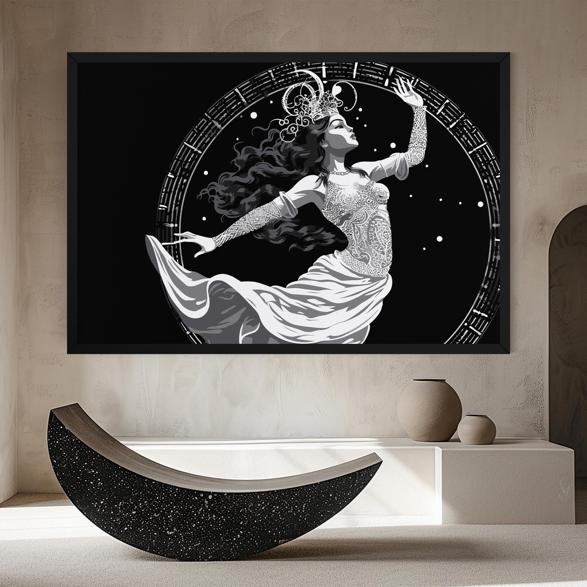 Tablou Canvas Beautiful Witch mockup 8