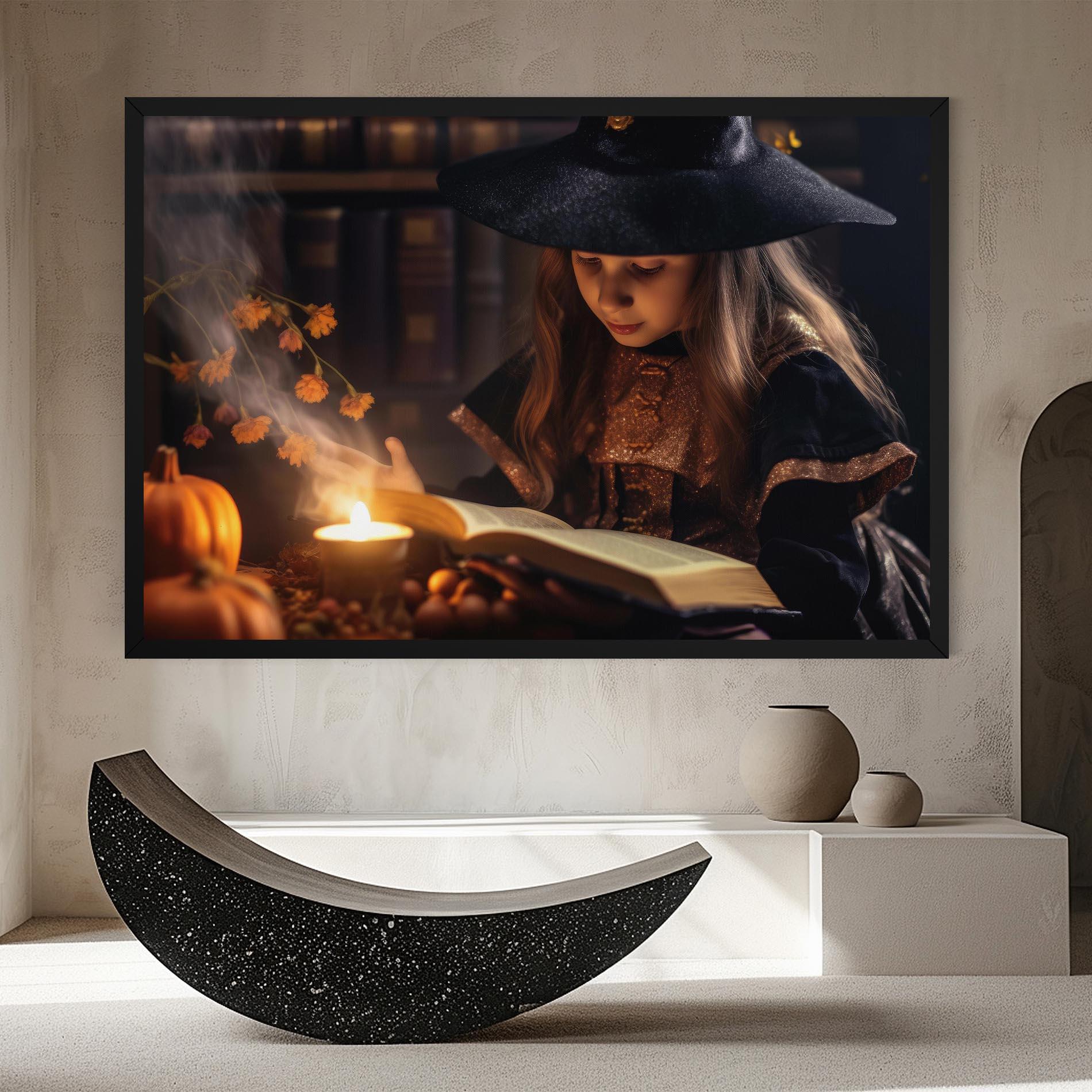 Tablou Canvas Little Witch mockup 8