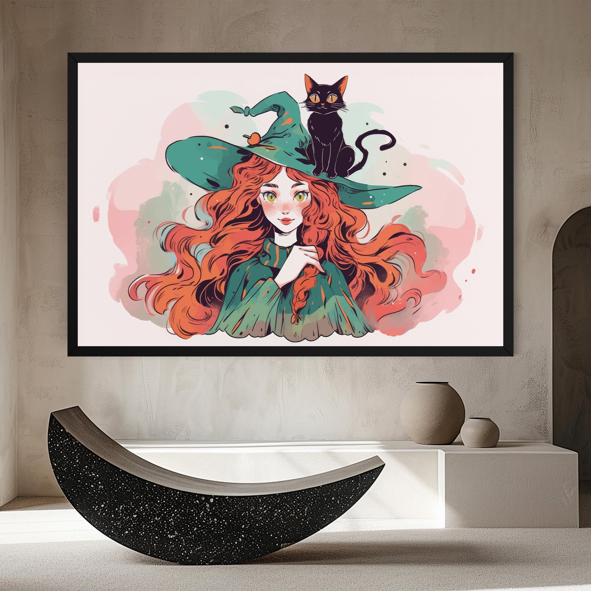 Tablou Canvas Red Air Witch mockup 8