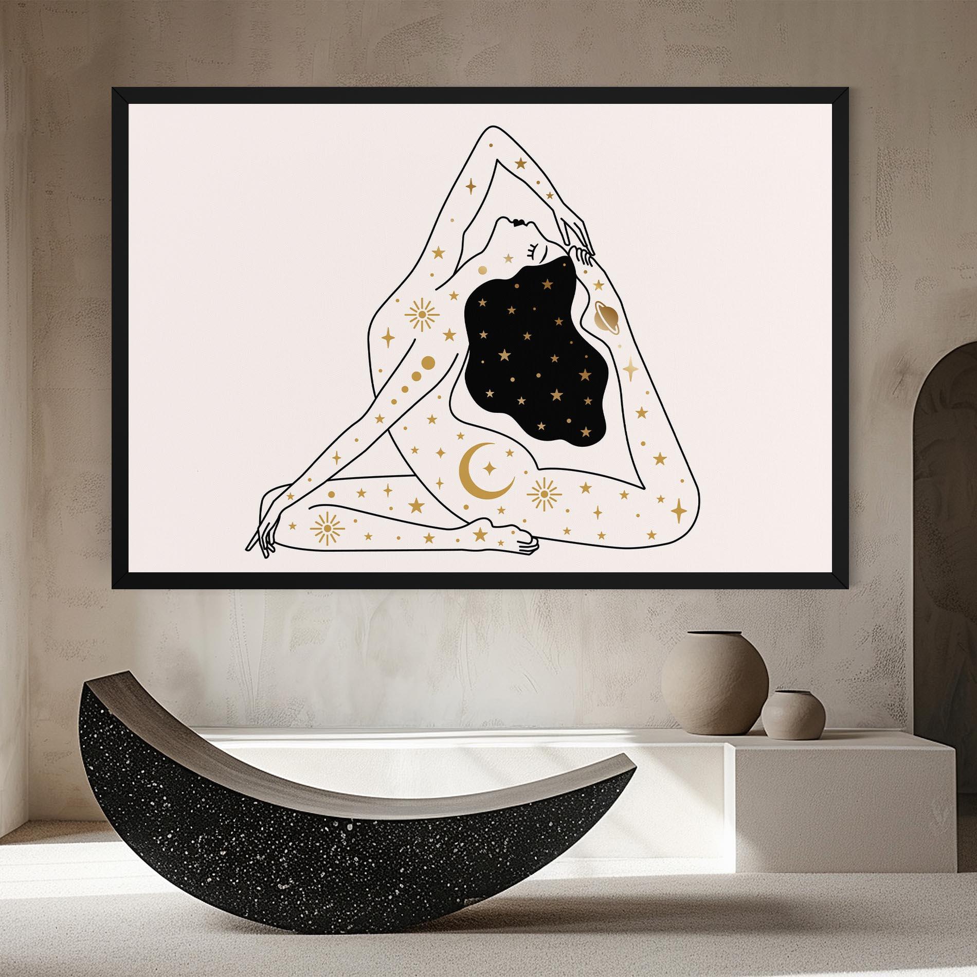 Tablou Canvas Stars Witch mockup 8