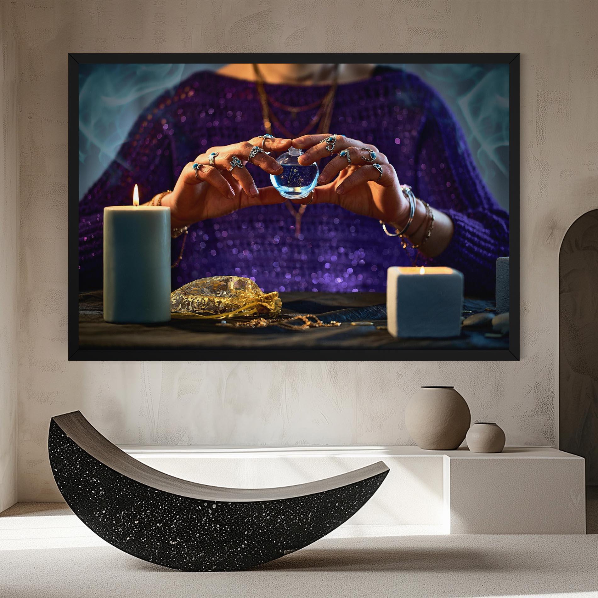 Tablou Canvas Witch Magic mockup 8