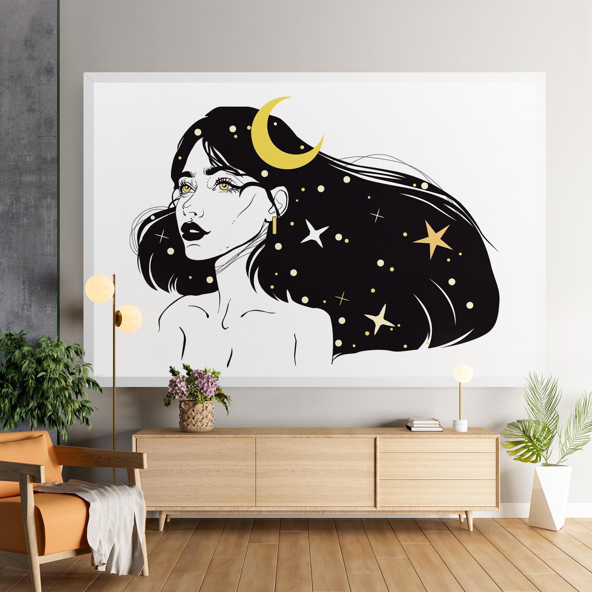 Tablou Canvas Night Witch mockup 9