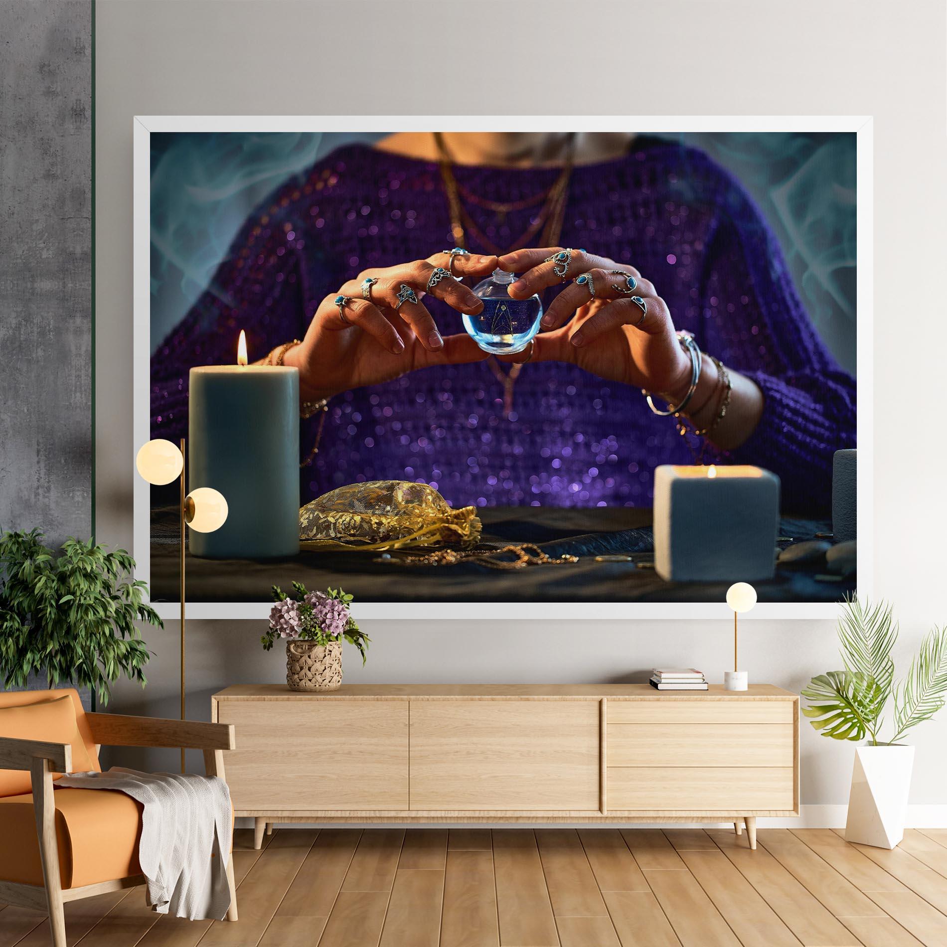 Tablou Canvas Witch Magic mockup 9