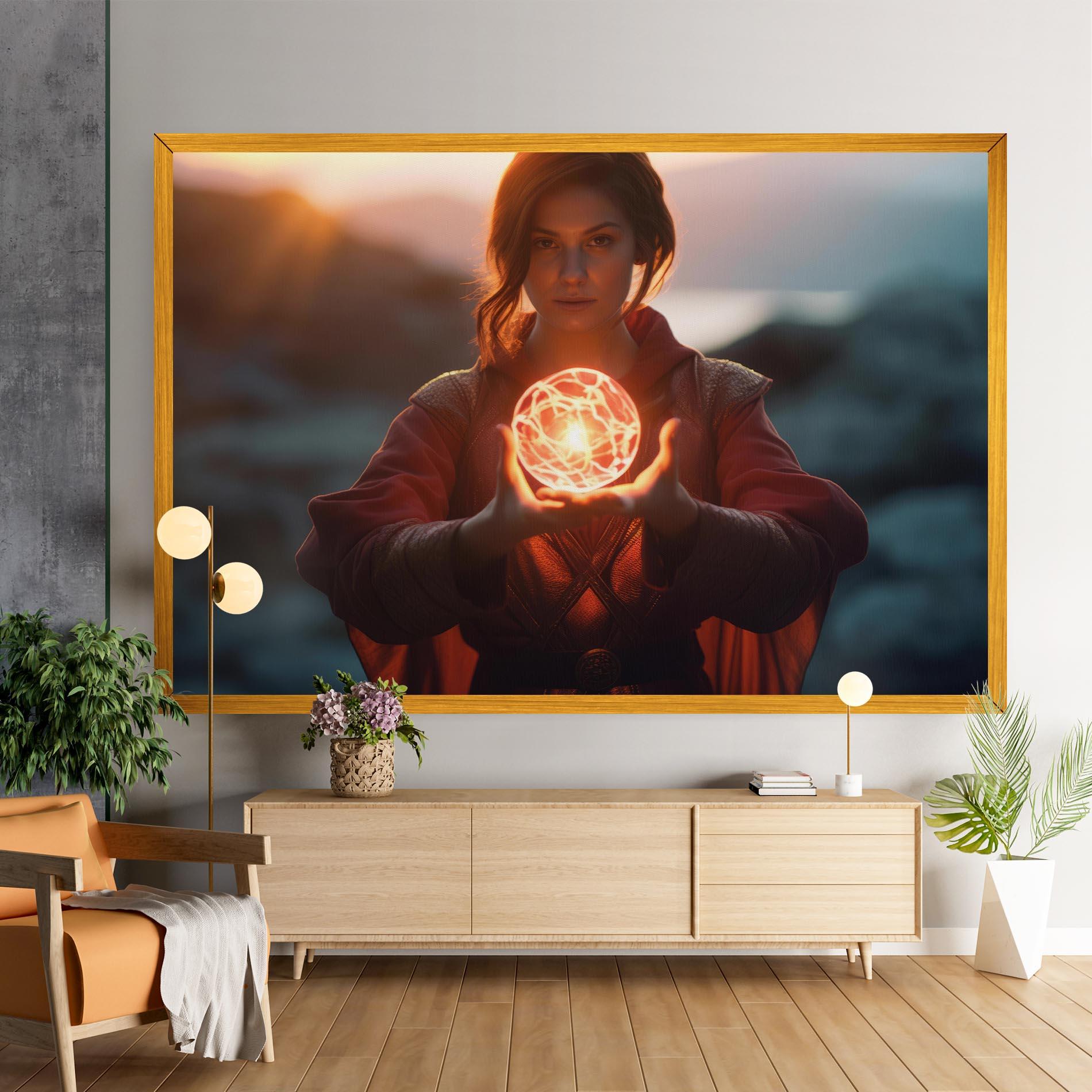 Tablou Canvas Witch Ball mockup 9