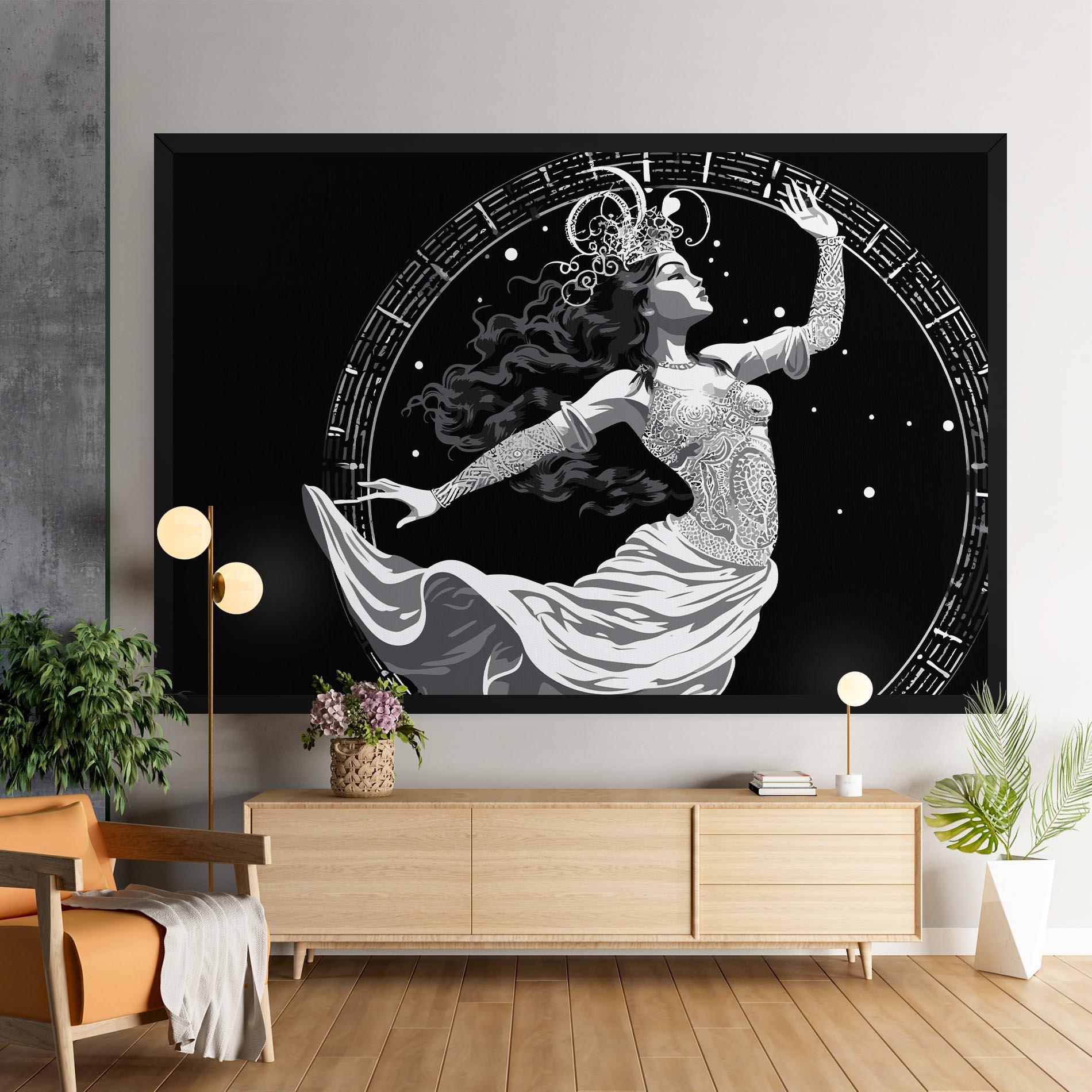 Tablou Canvas Beautiful Witch mockup 9