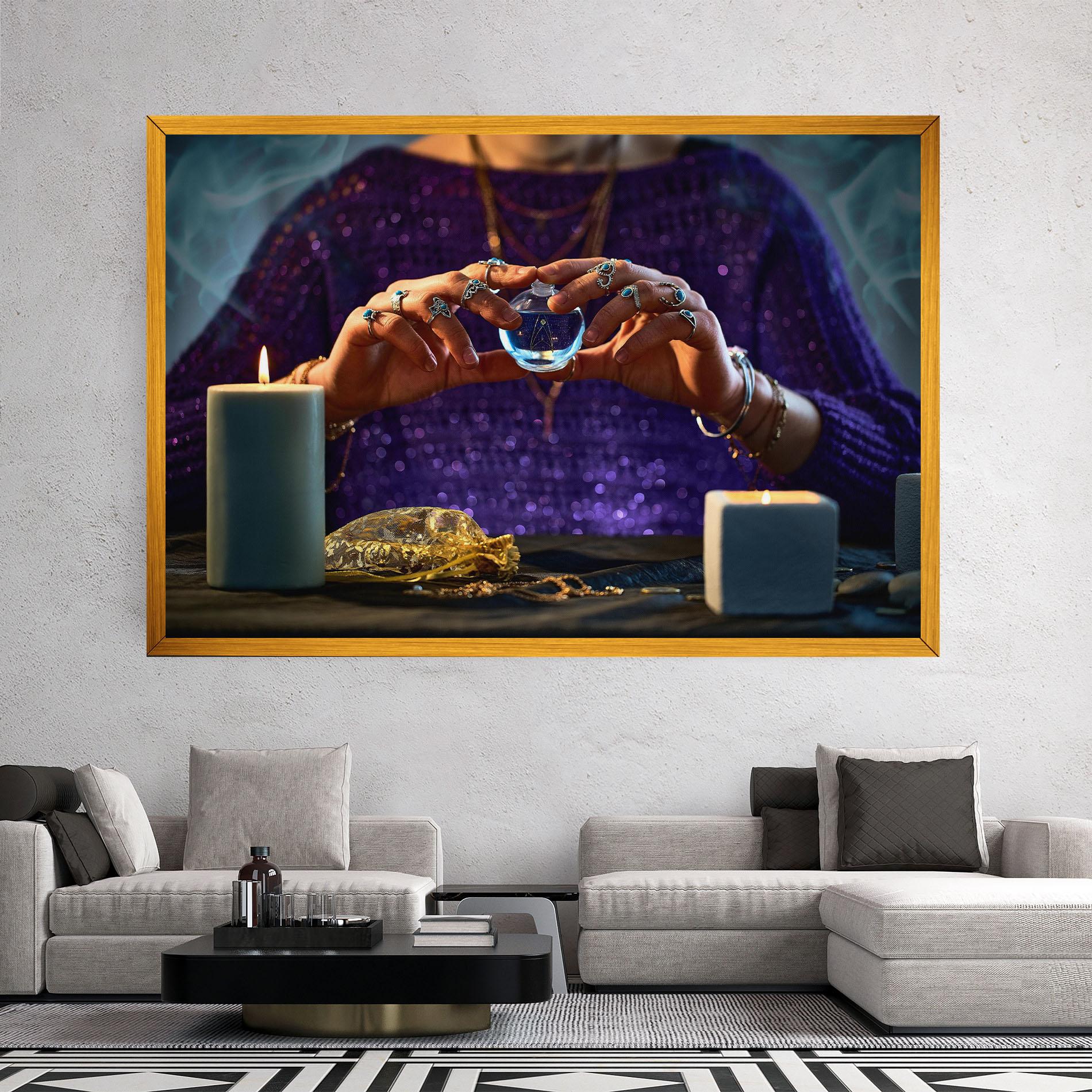 Tablou Canvas Witch Magic mockup 2