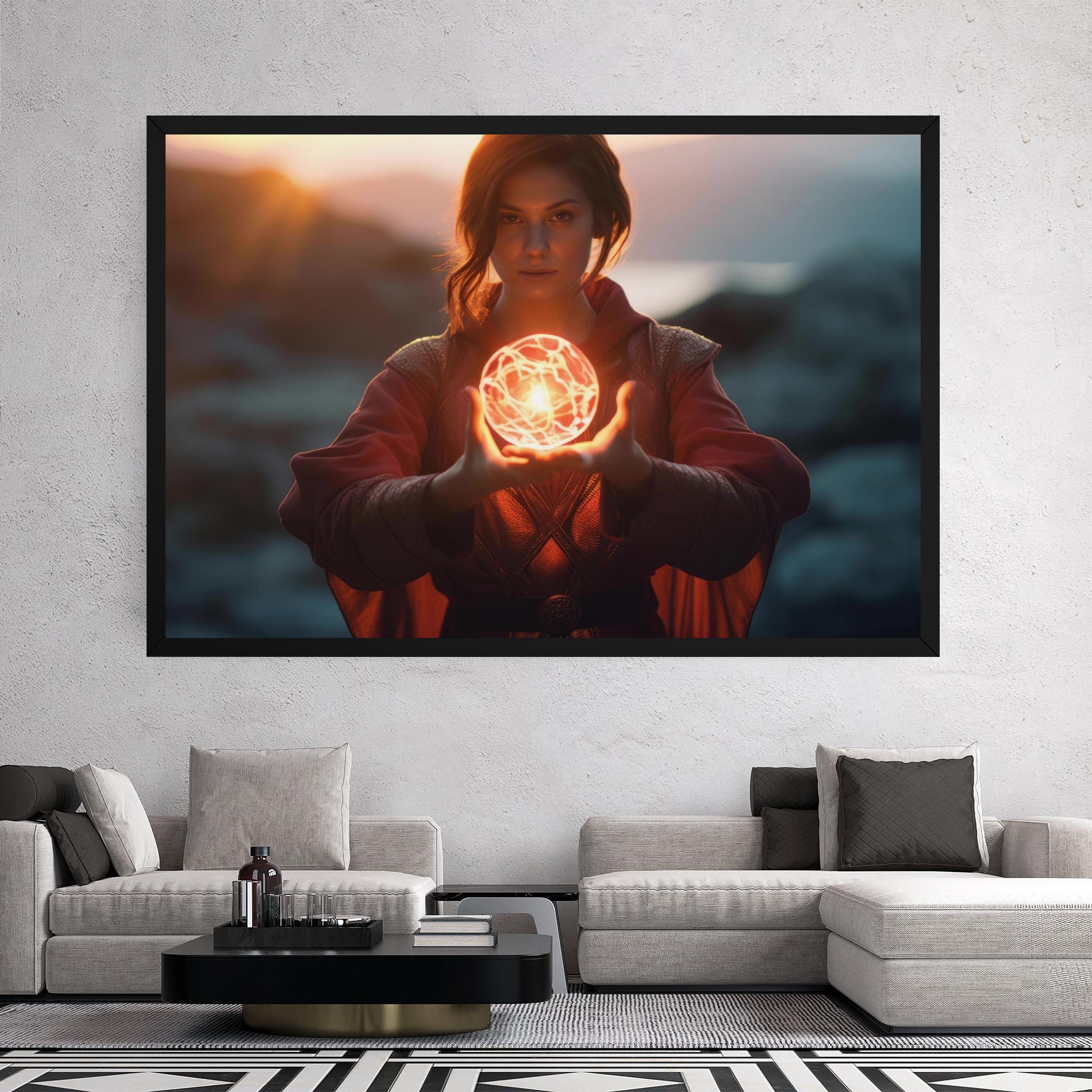 Tablou Canvas Witch Ball mockup 2