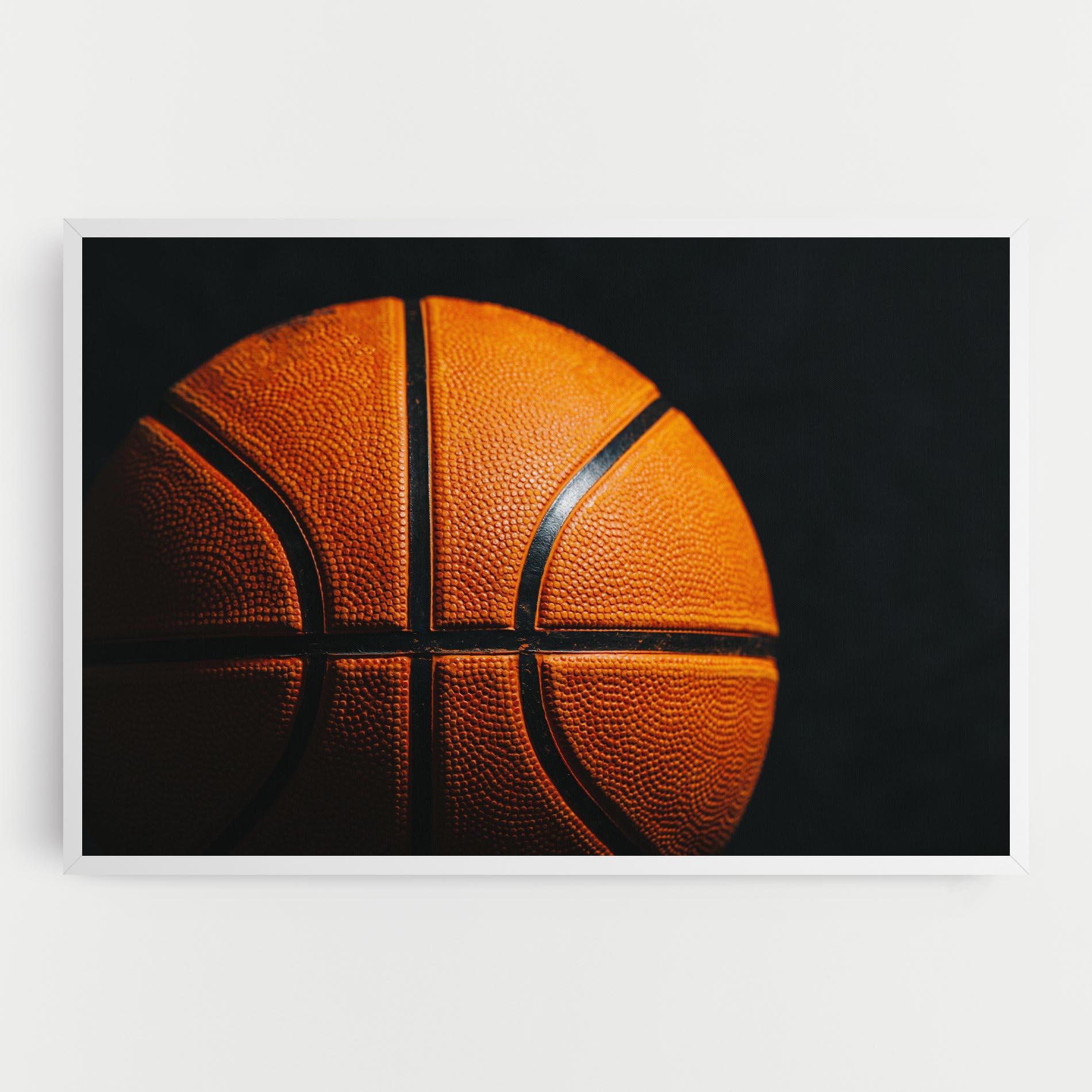 Tablou Canvas Orange Basketball mockup 0