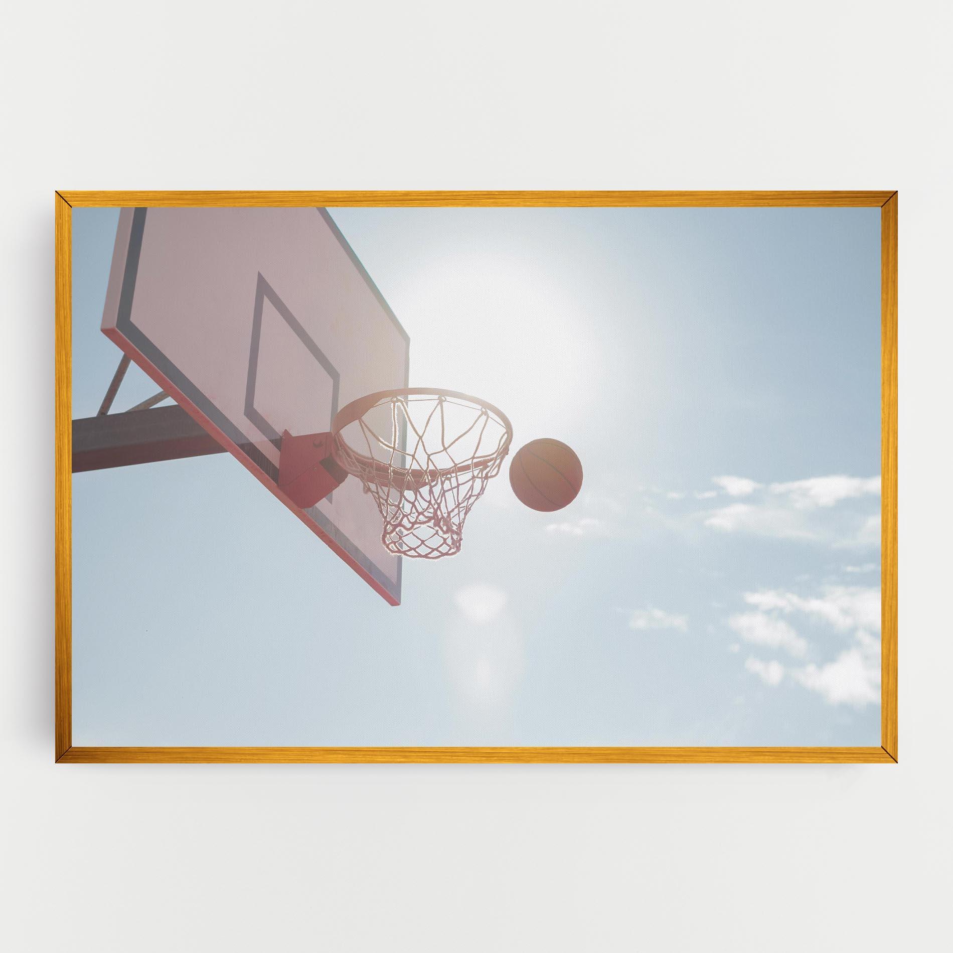 Tablou Canvas Basketball Hoop mockup 0