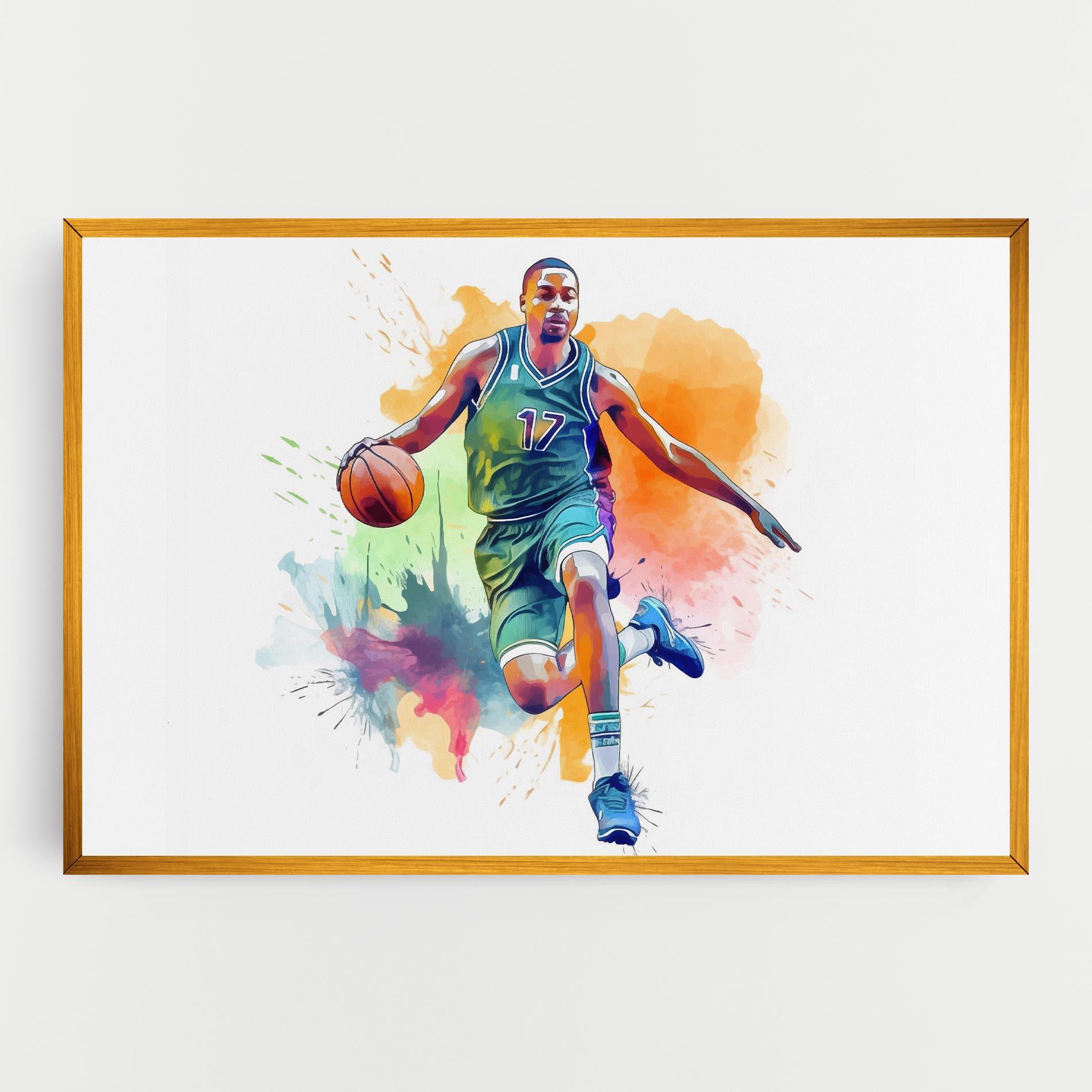 Tablou Canvas Playing Basket mockup 0