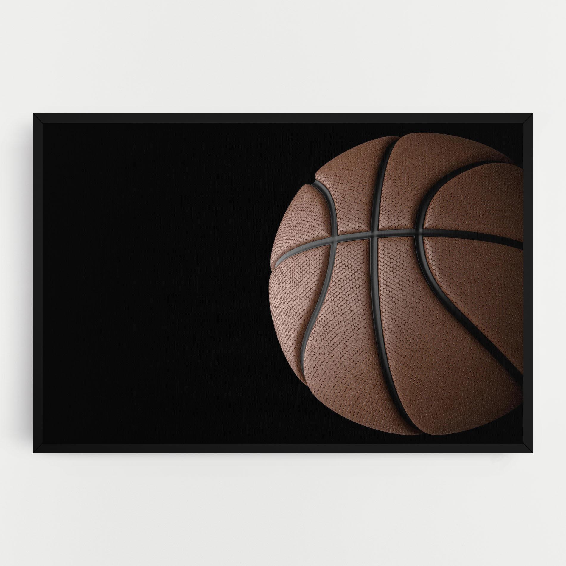 Tablou Canvas 3d Basketball Ball mockup 0