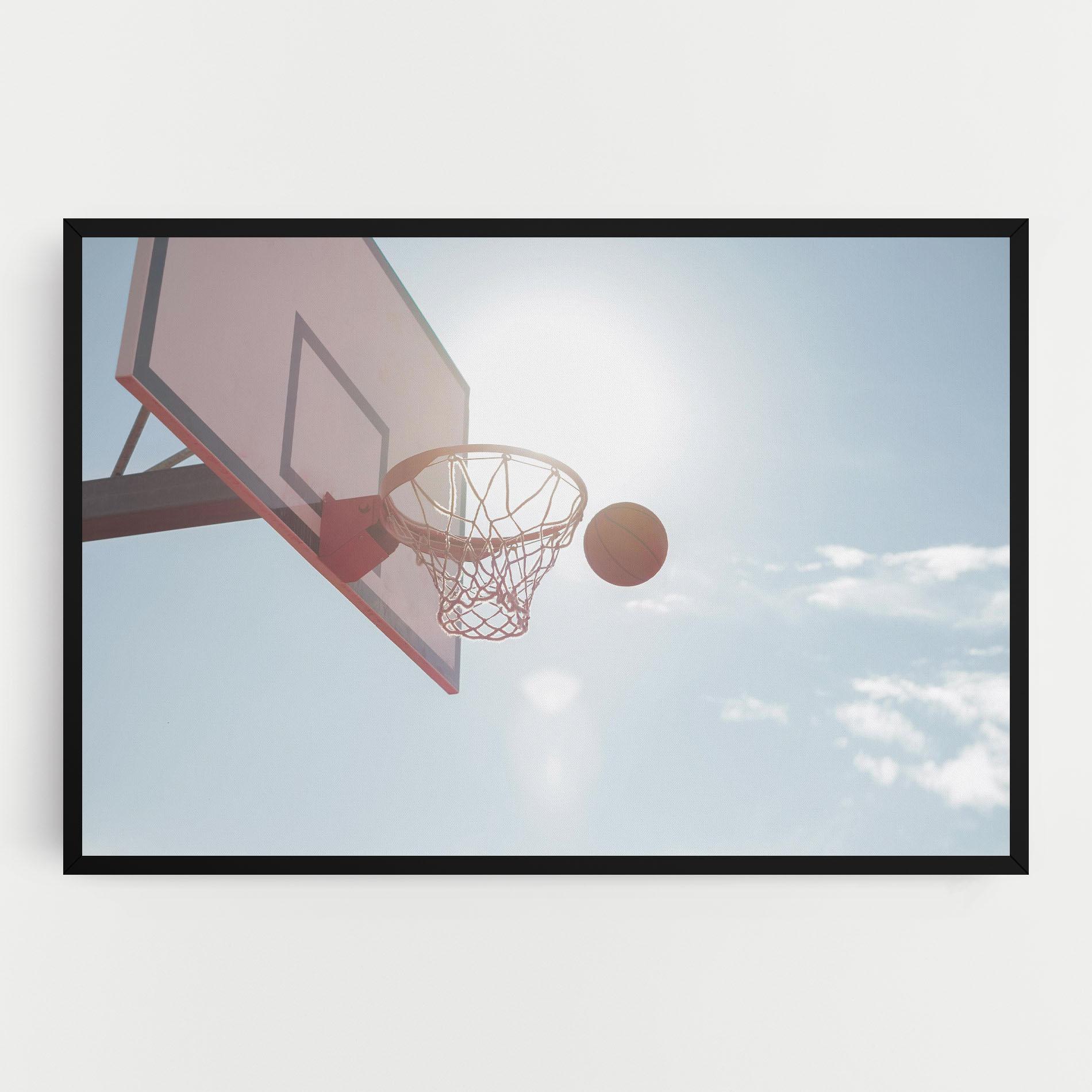 Tablou Canvas Basketball Hoop mockup 0