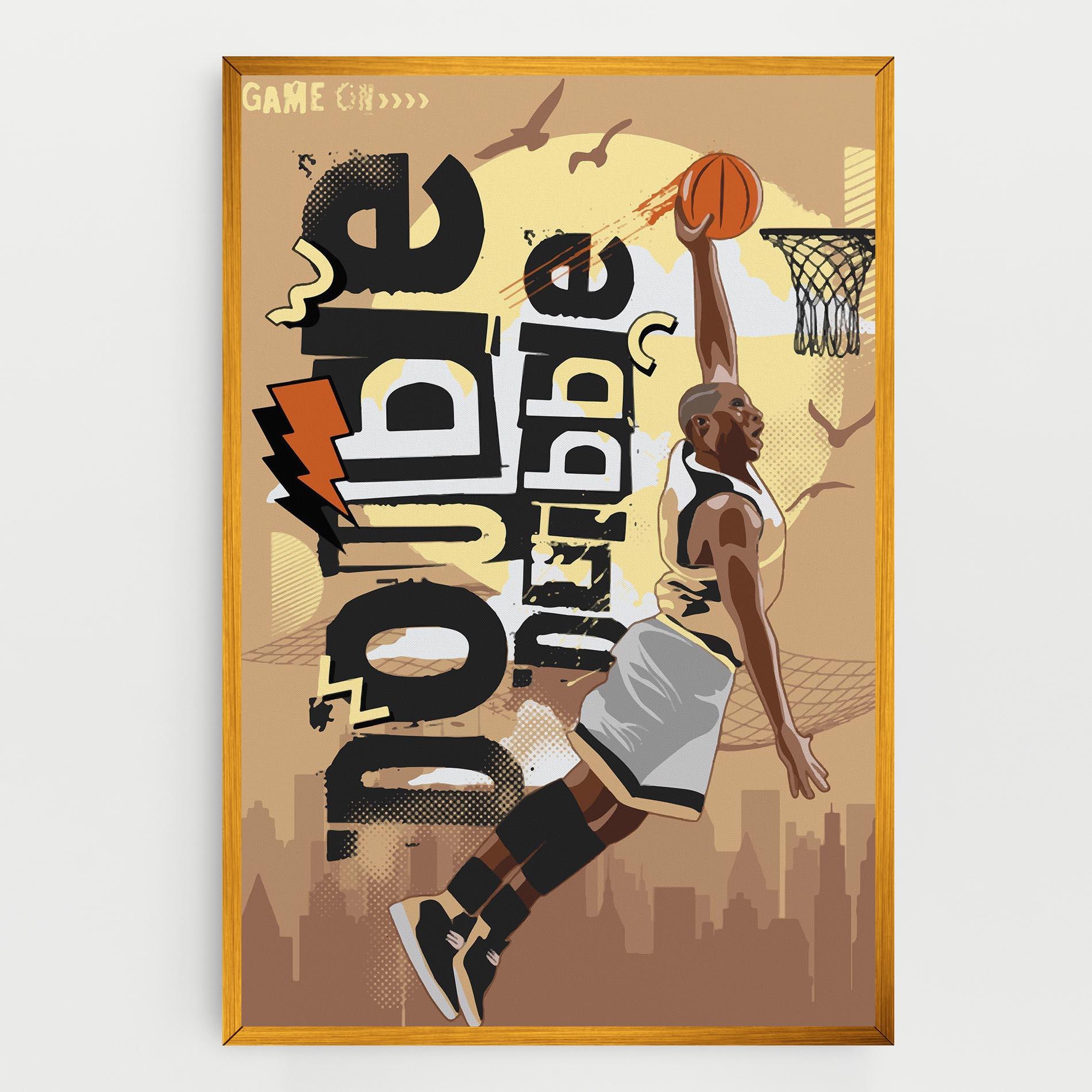 Tablou Canvas Double Dribble mockup 0