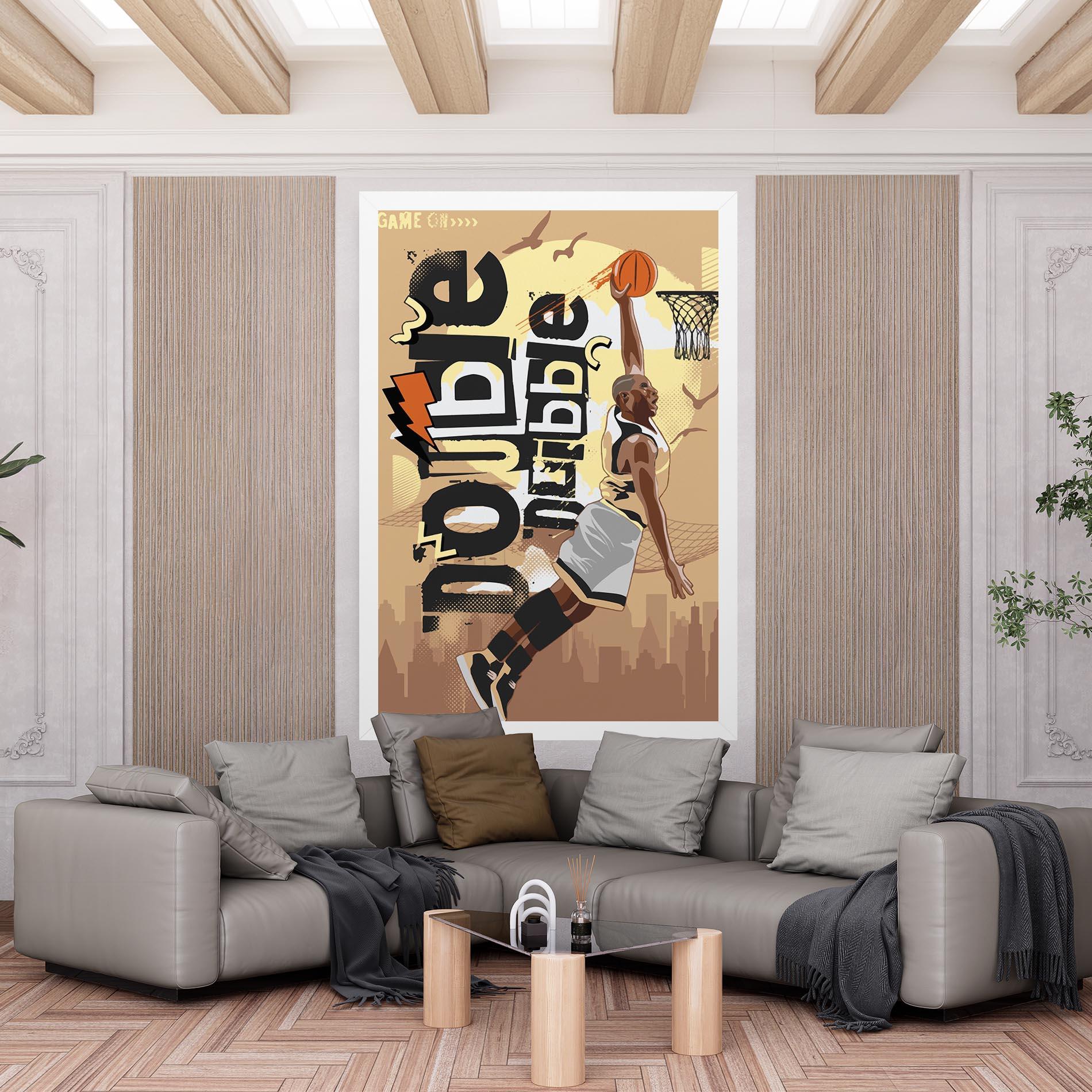 Tablou Canvas Double Dribble mockup 6