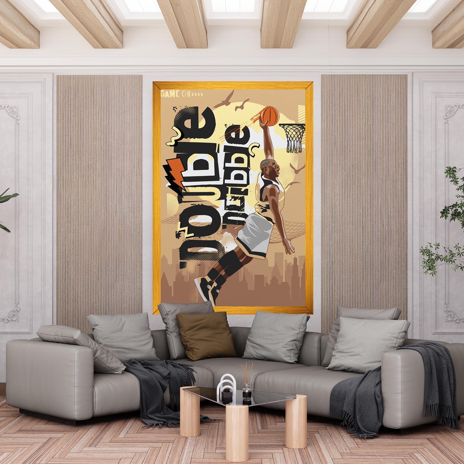 Tablou Canvas Double Dribble mockup 6