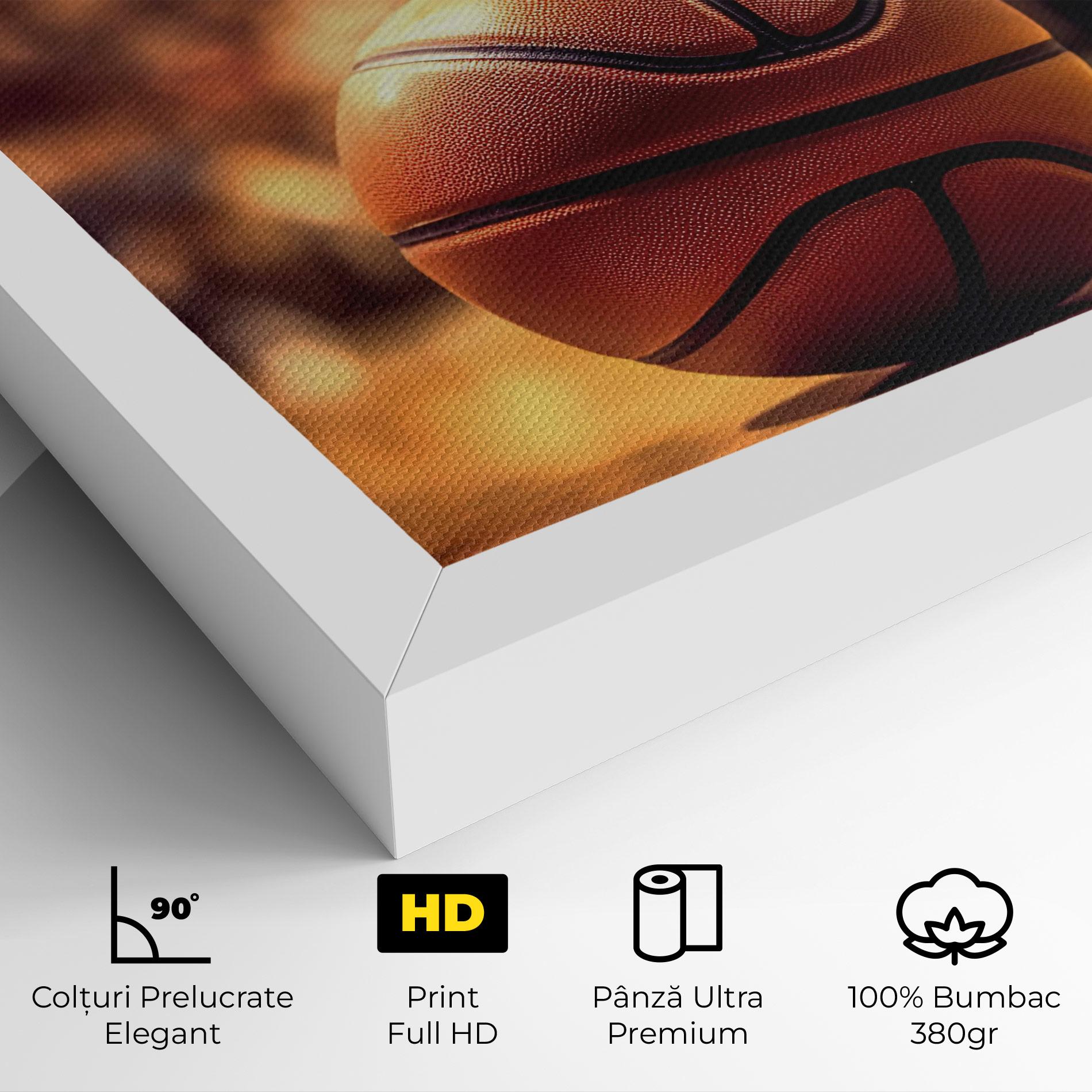 Tablou Canvas Basketball Arena mockup 4