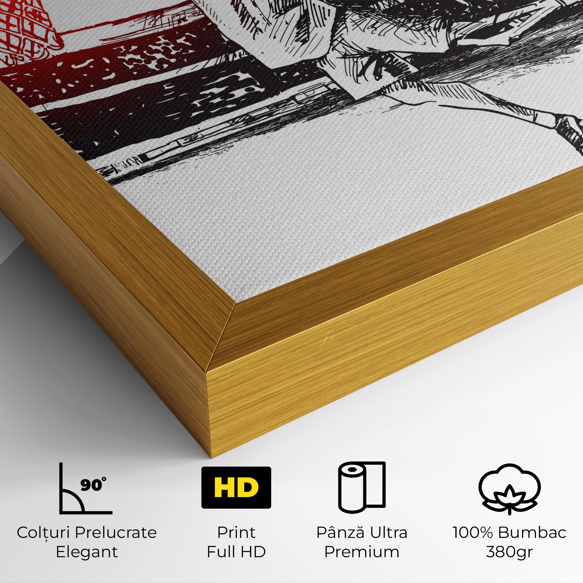 Tablou Canvas Basket Arena mockup 4