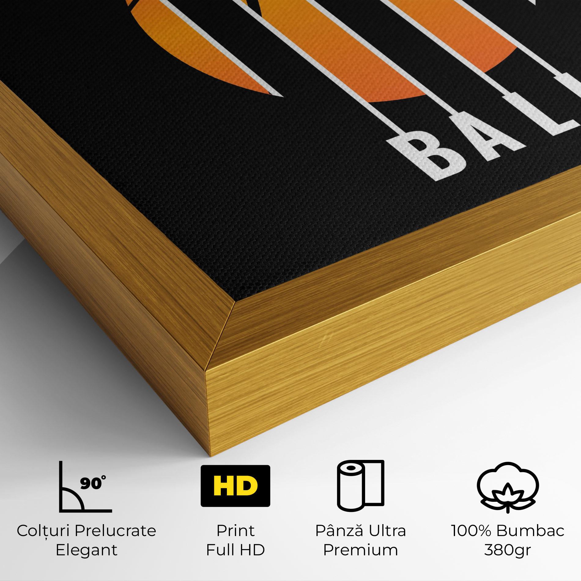 Tablou Canvas Basket Ball mockup 4