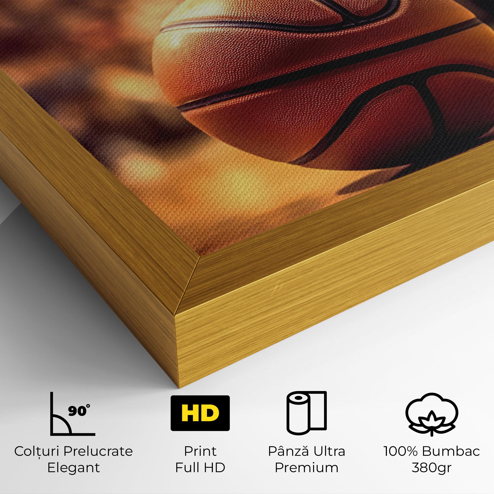 Tablou Canvas Basketball Arena mockup 4