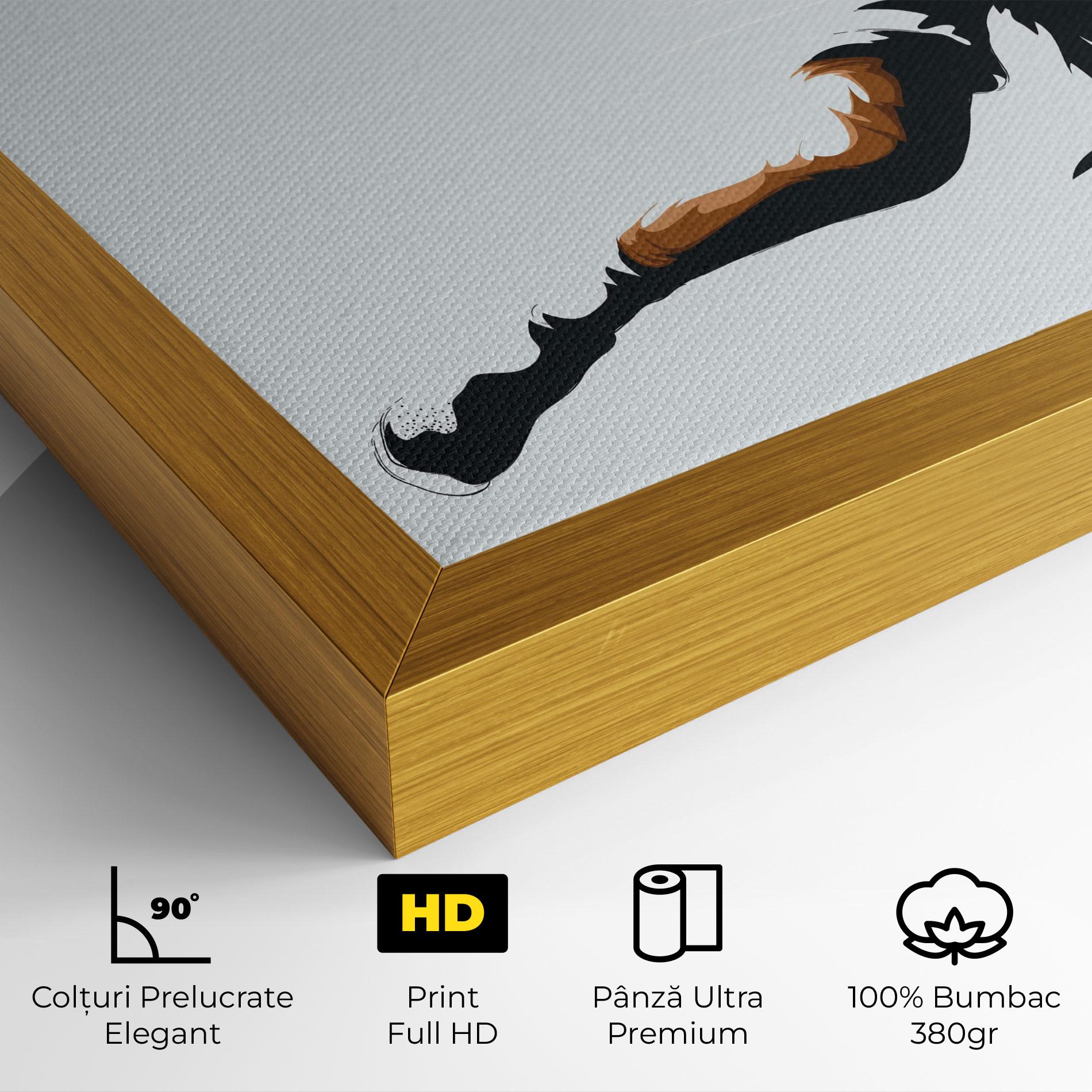 Tablou Canvas Basketball Shot mockup 4