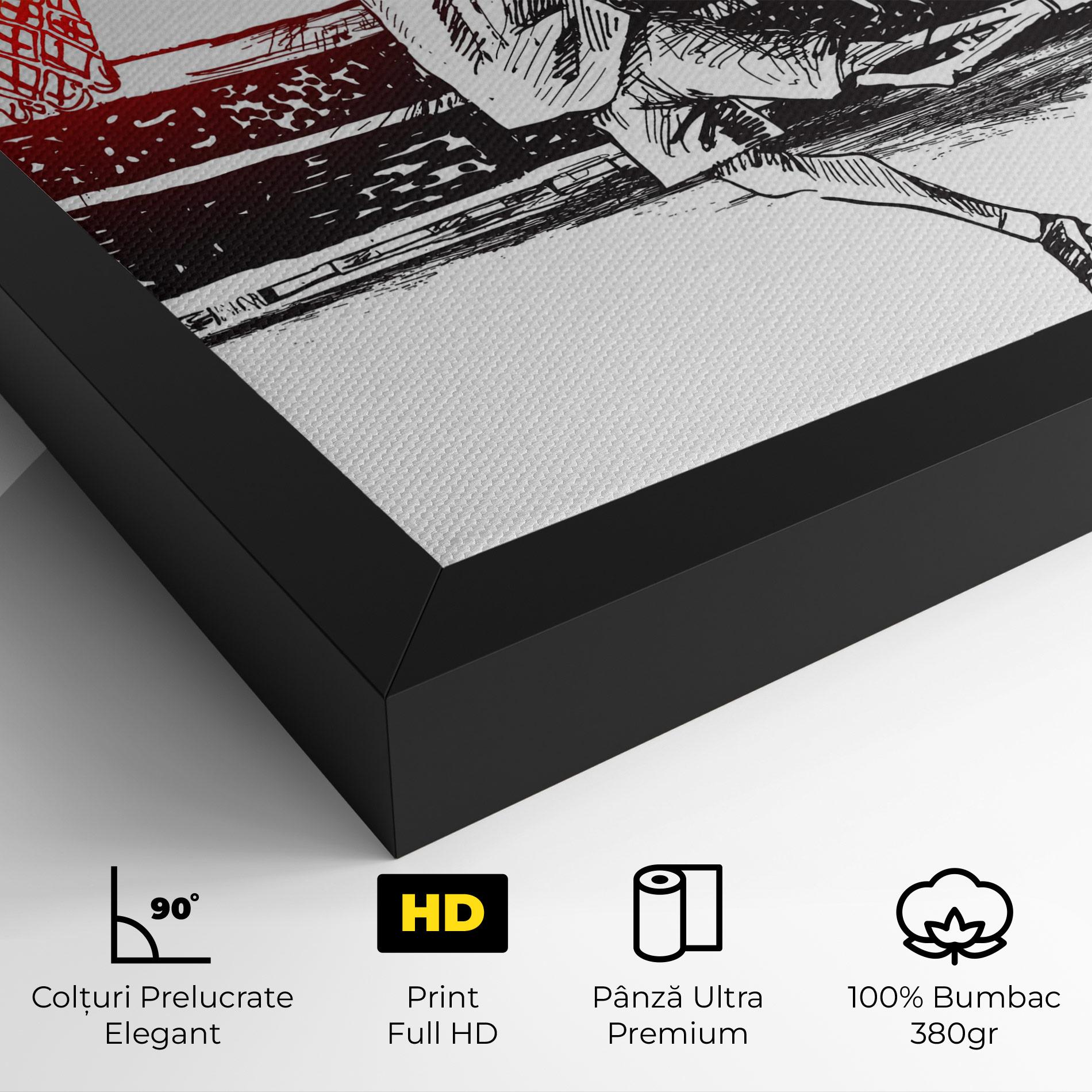 Tablou Canvas Basket Arena mockup 4