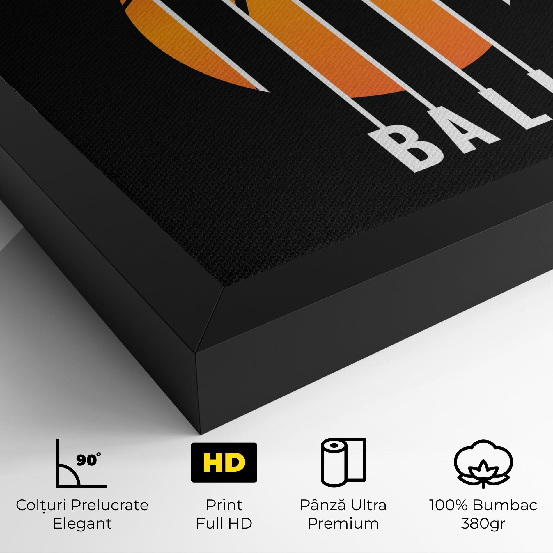 Tablou Canvas Basket Ball mockup 4