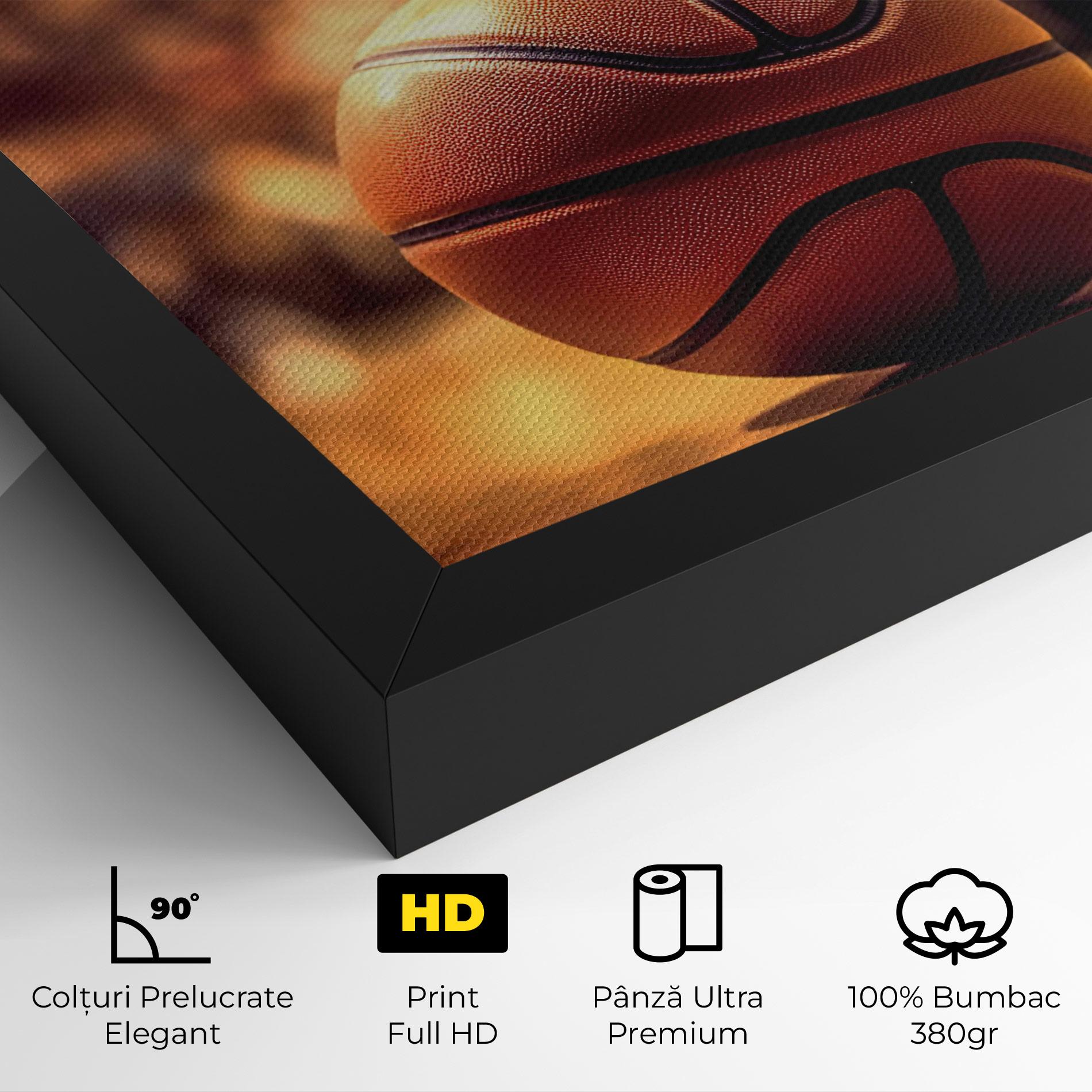 Tablou Canvas Basketball Arena mockup 4