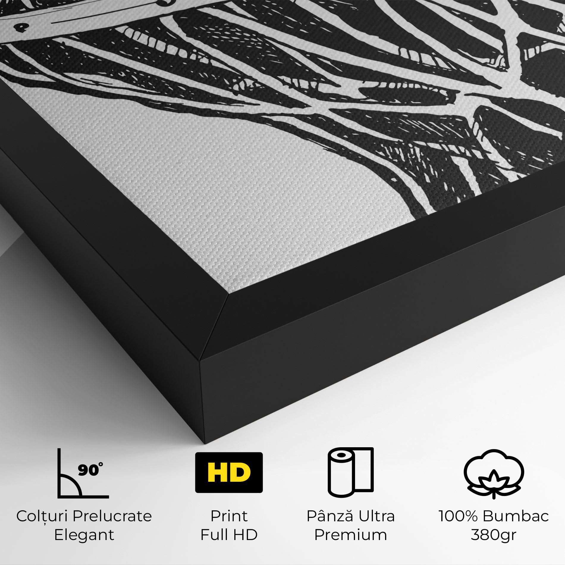 Tablou Canvas Basketball Grey Hoop mockup 4