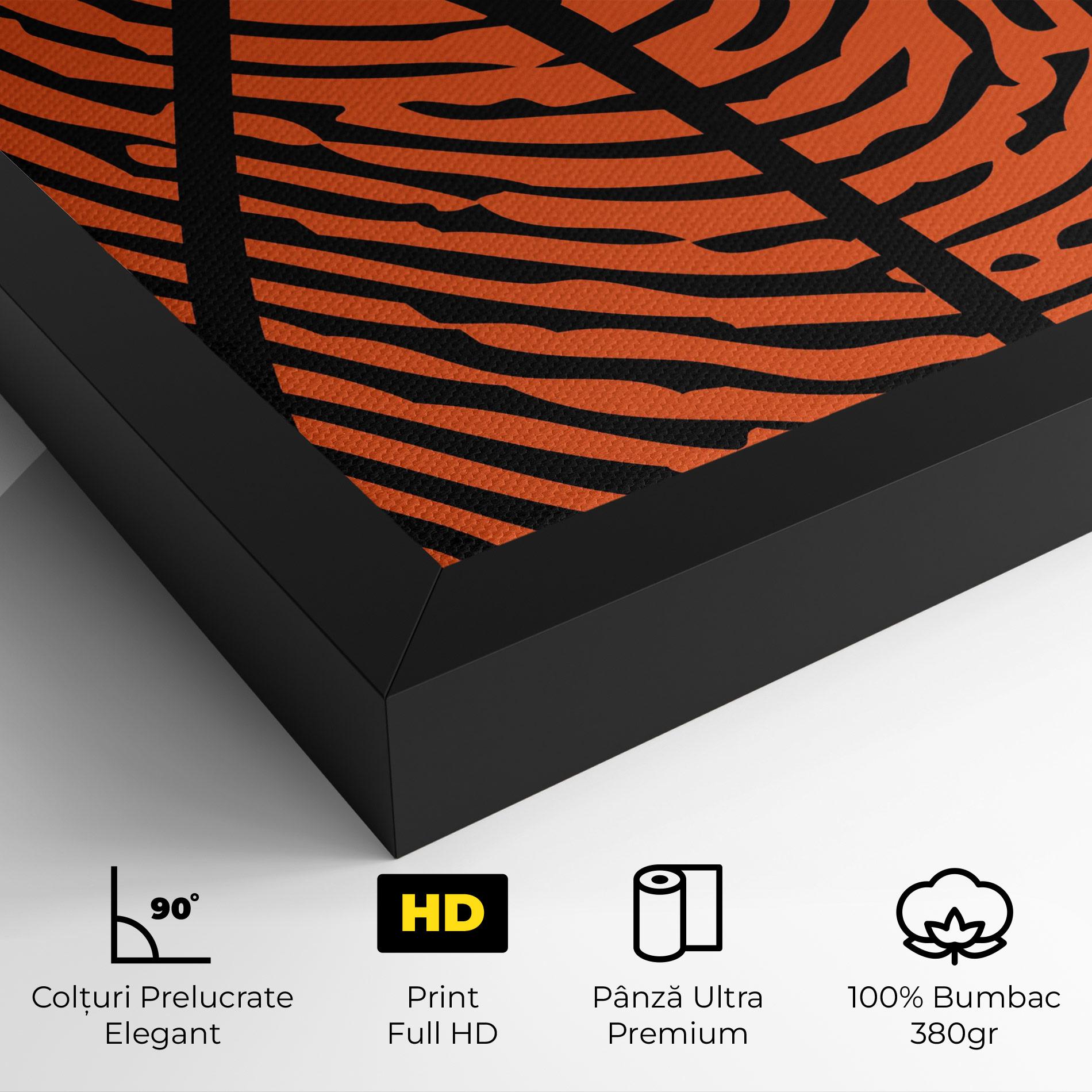 Tablou Canvas Fingerprint Basketball mockup 4