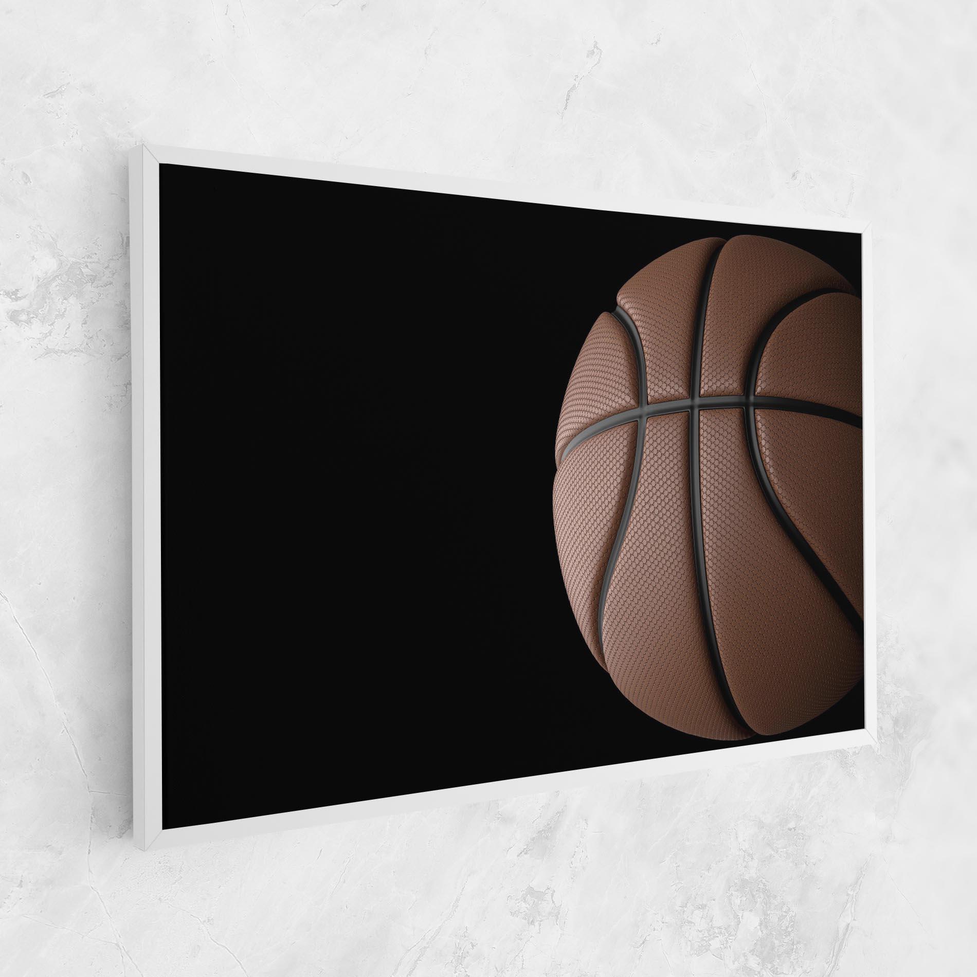 Tablou Canvas 3d Basketball Ball mockup 1